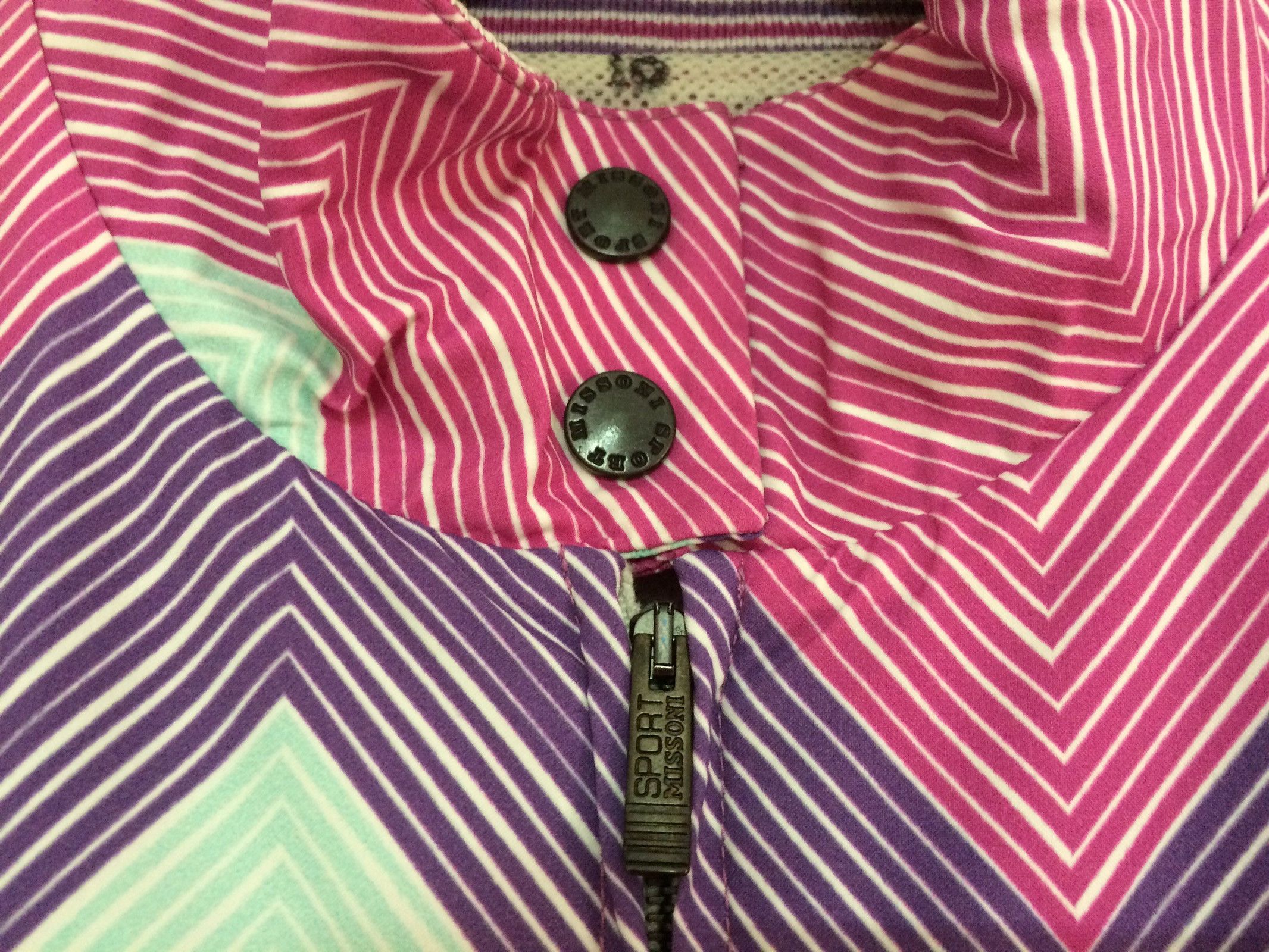 Missoni 🔥🔥Missoni Sport Multicolor Abstract Sweater Jacket Size US M / EU 48-50 / 2 - 4 Thumbnail