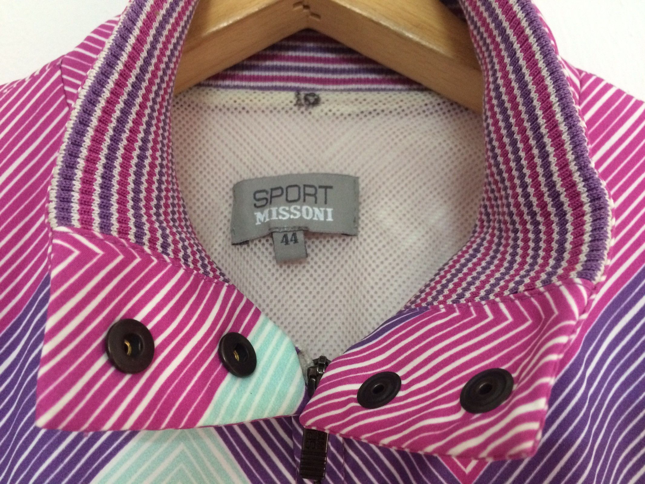 Missoni 🔥🔥Missoni Sport Multicolor Abstract Sweater Jacket Size US M / EU 48-50 / 2 - 3 Thumbnail