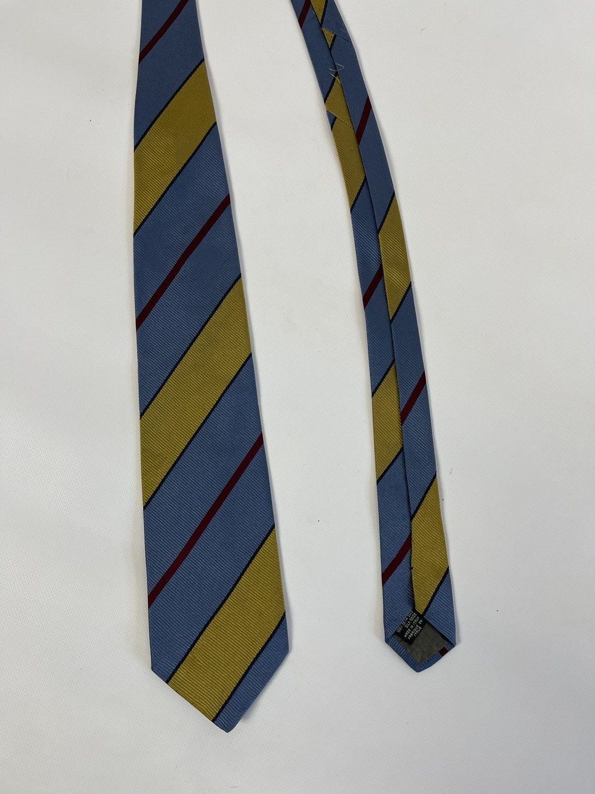 Kenzo Kenzo Paris vintage striped multicolour 100% silk tie Size ONE SIZE - 1 Thumbnail