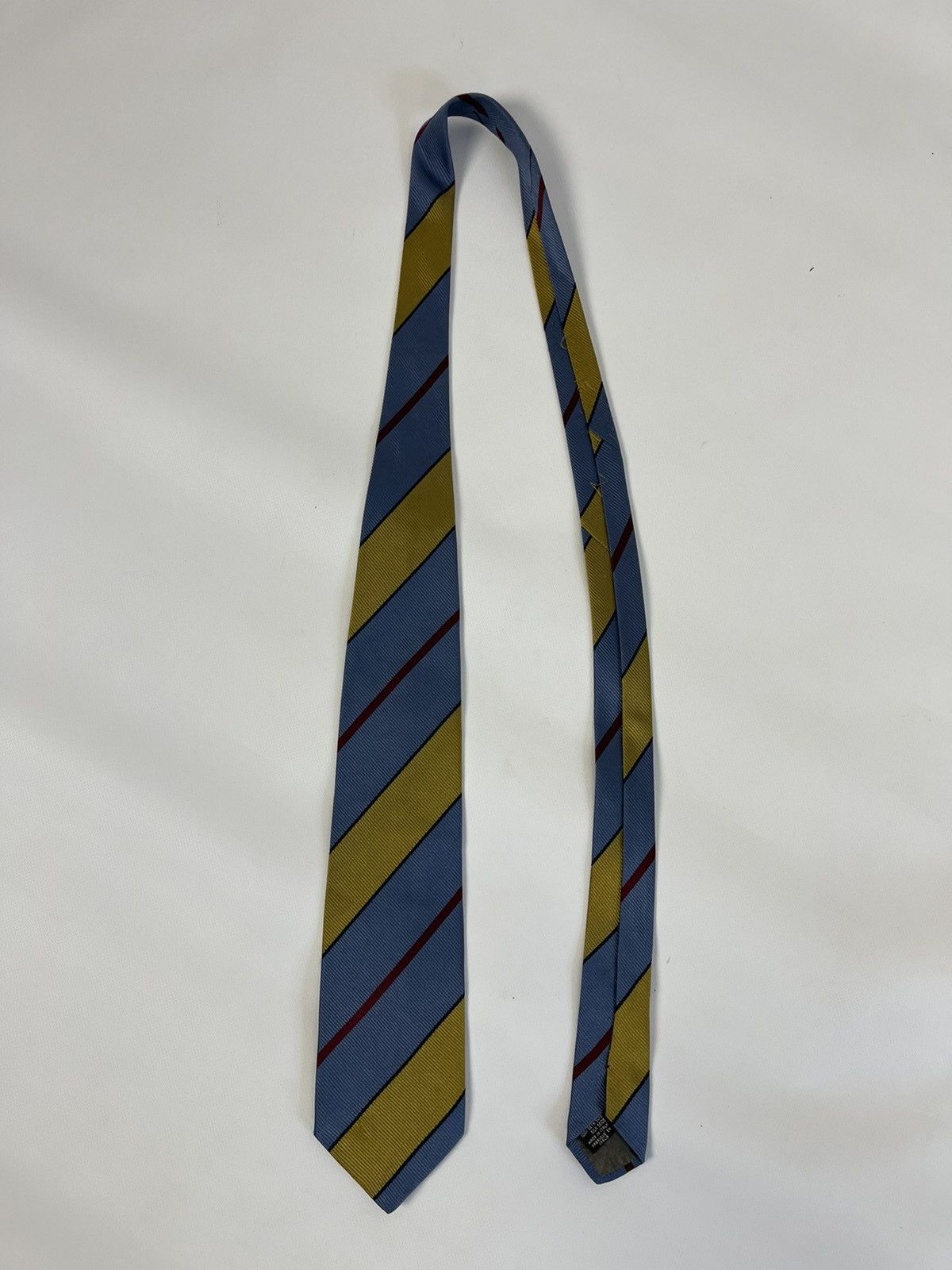 Kenzo Kenzo Paris vintage striped multicolour 100% silk tie Size ONE SIZE - 2 Thumbnail
