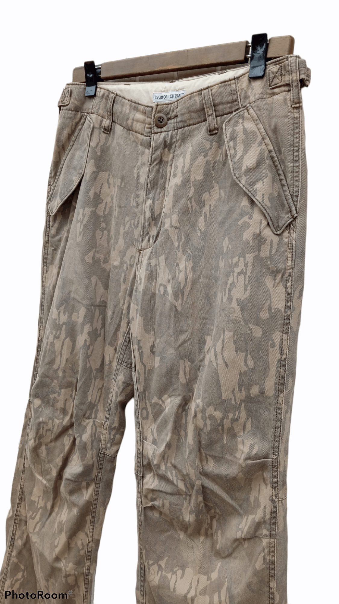 Japanese Brand × Tsumori Chisato × Vintage 🔥🔥Tsumori Chisato Issey Miyaki Camouflage Cargo Pants Size US 30 / EU 46 - 8 Thumbnail