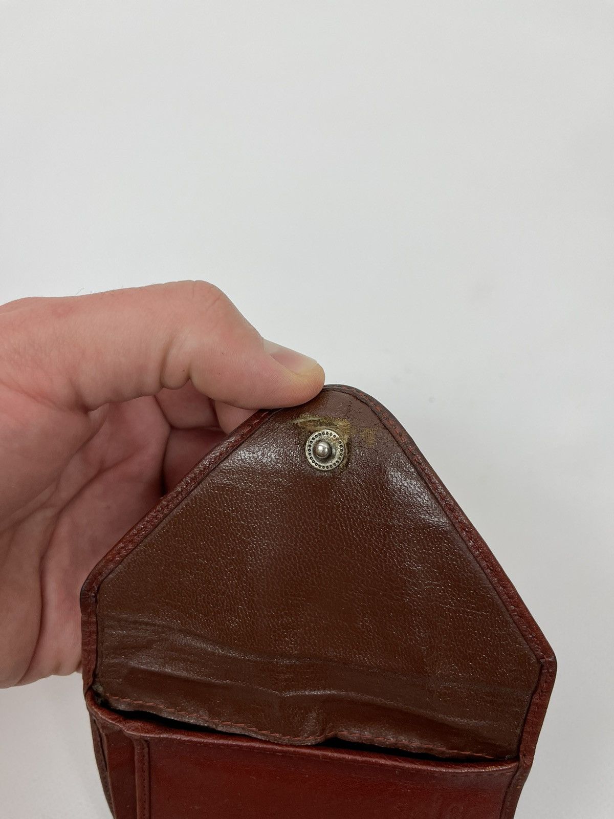 Vintage Yves Saint Laurent vintage 70s 80s made in France leather Size ONE SIZE - 4 Thumbnail