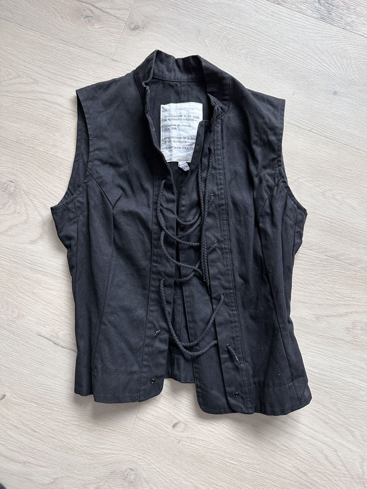 image of Maison Margiela Margiela 1994 Fall Vest in Black, Women's (Size XS)