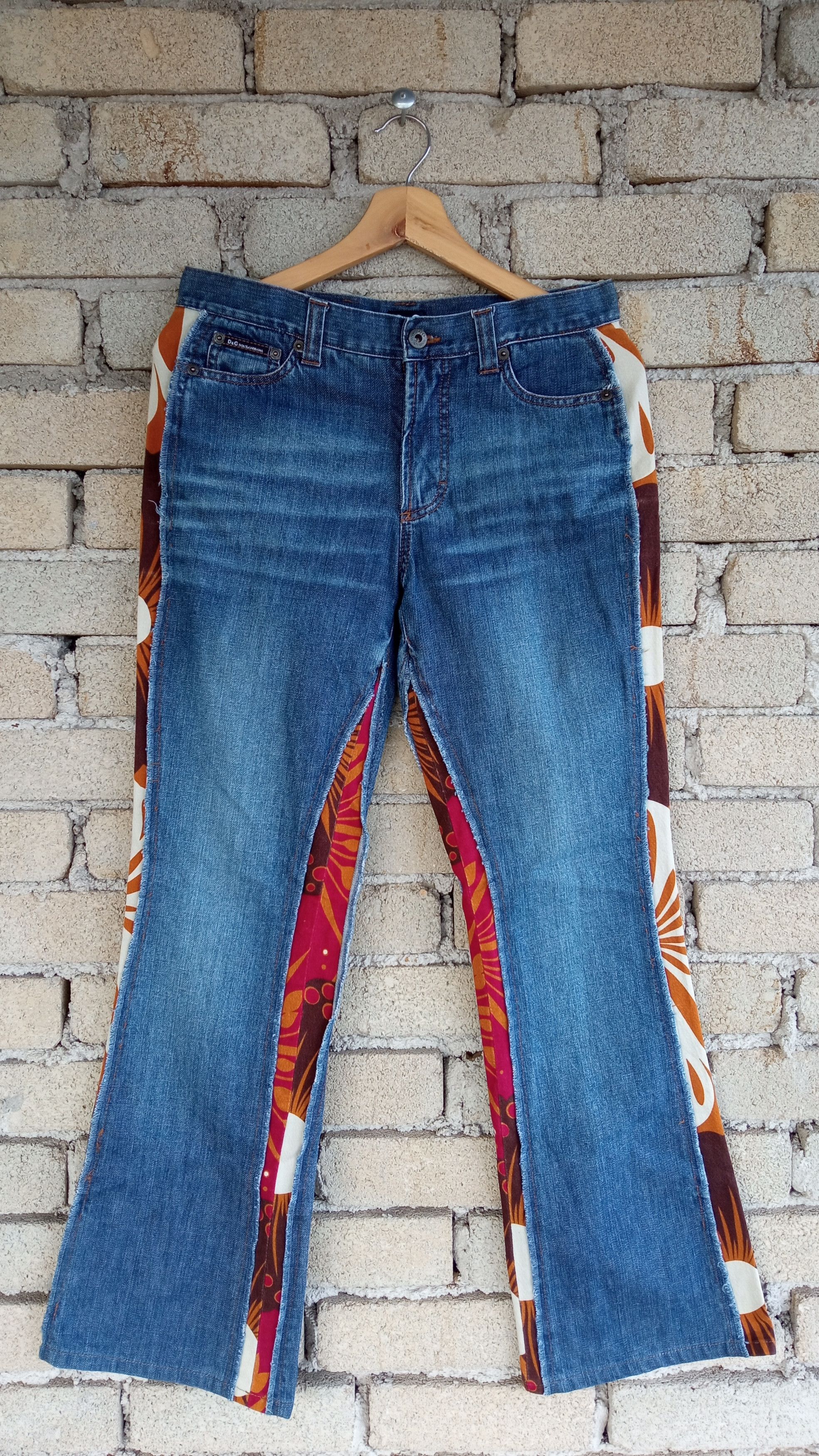 🔥🔥D&G Dolce & Gabbana Hybrid Distressed Jeans Denim