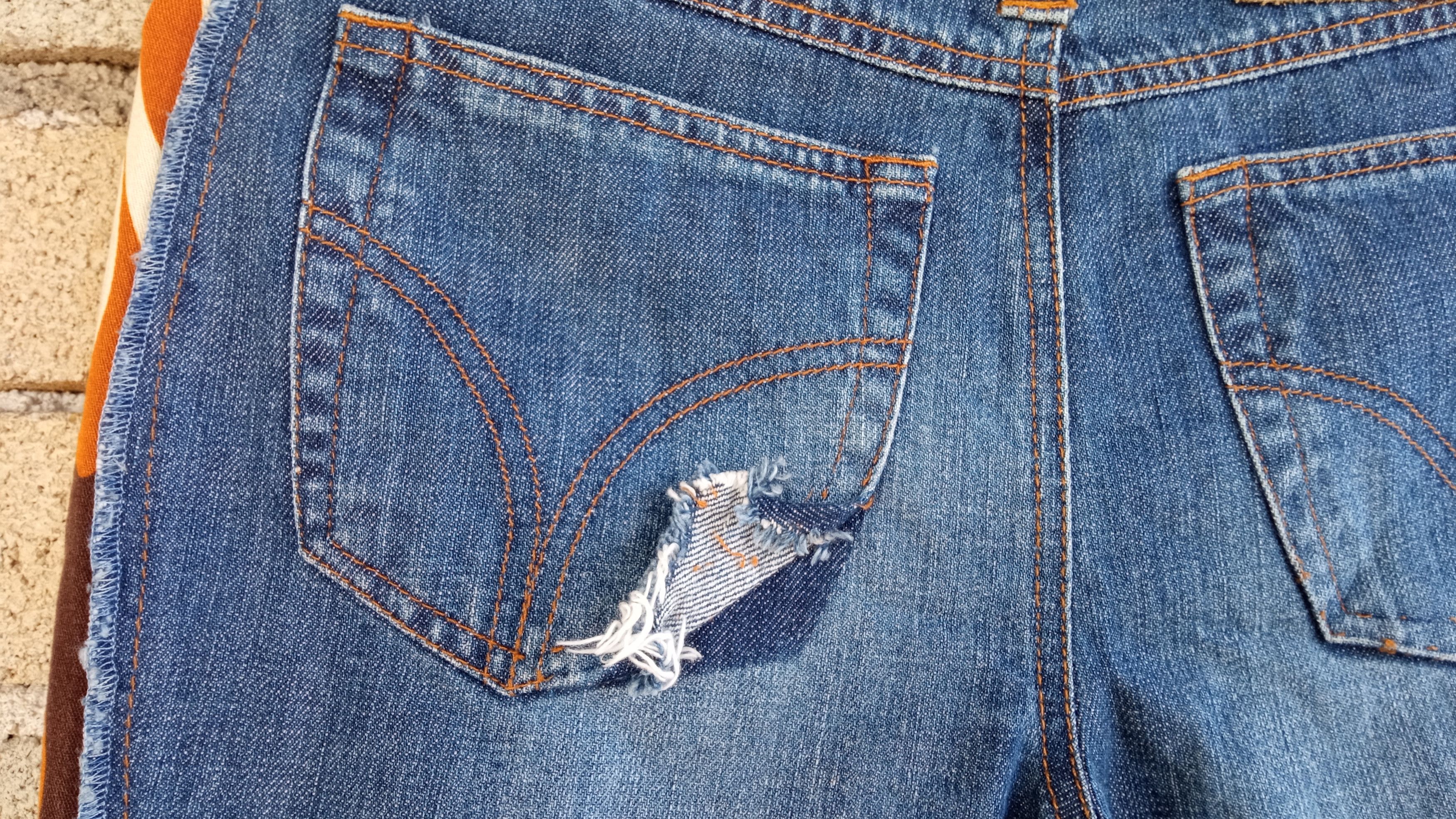 Dolce & Gabbana 🔥🔥D&G Dolce & Gabbana Hybrid Distressed Jeans Denim Size US 29 - 16 Thumbnail