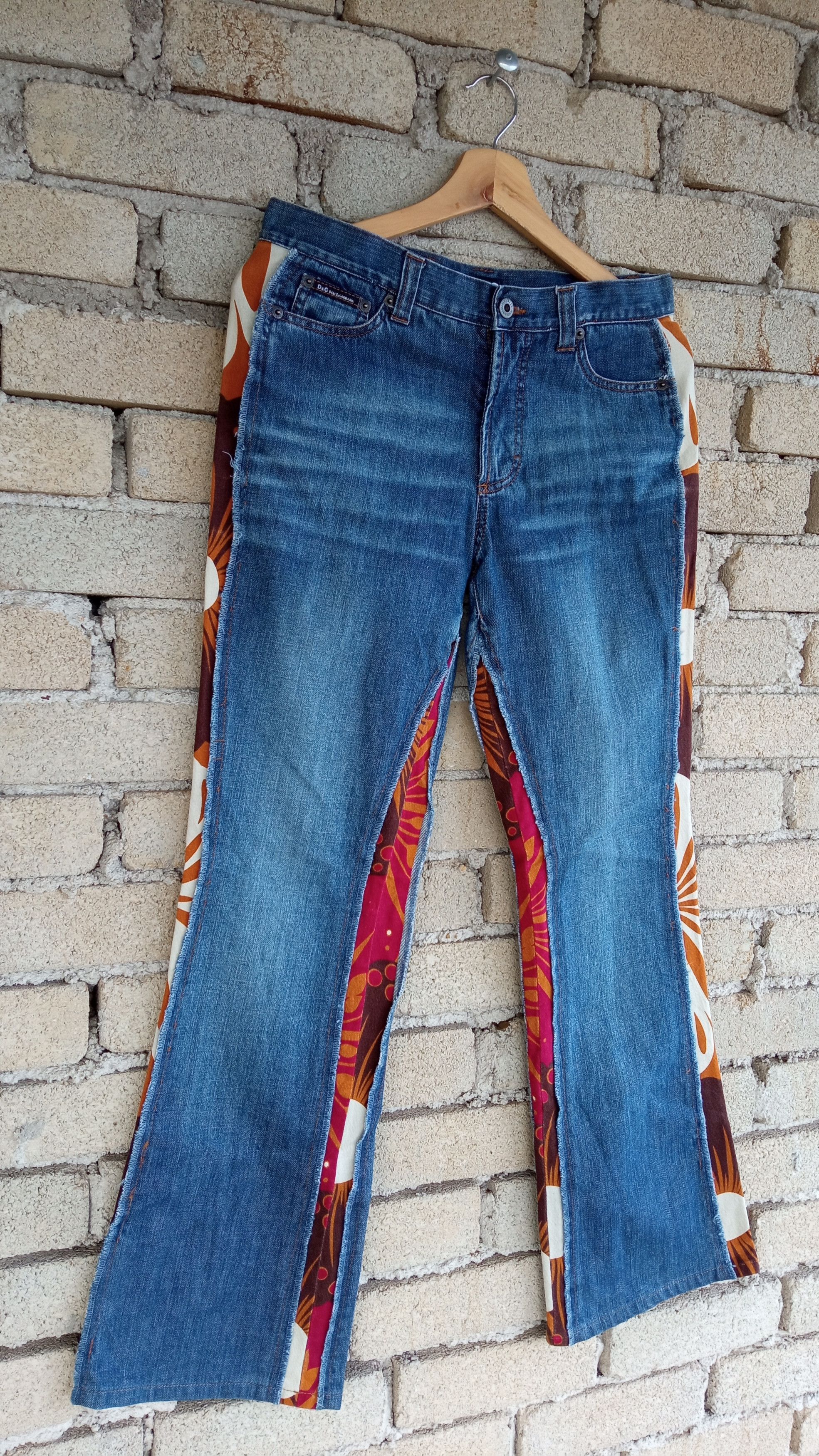 Dolce & Gabbana 🔥🔥D&G Dolce & Gabbana Hybrid Distressed Jeans Denim Size US 29 - 2 Thumbnail