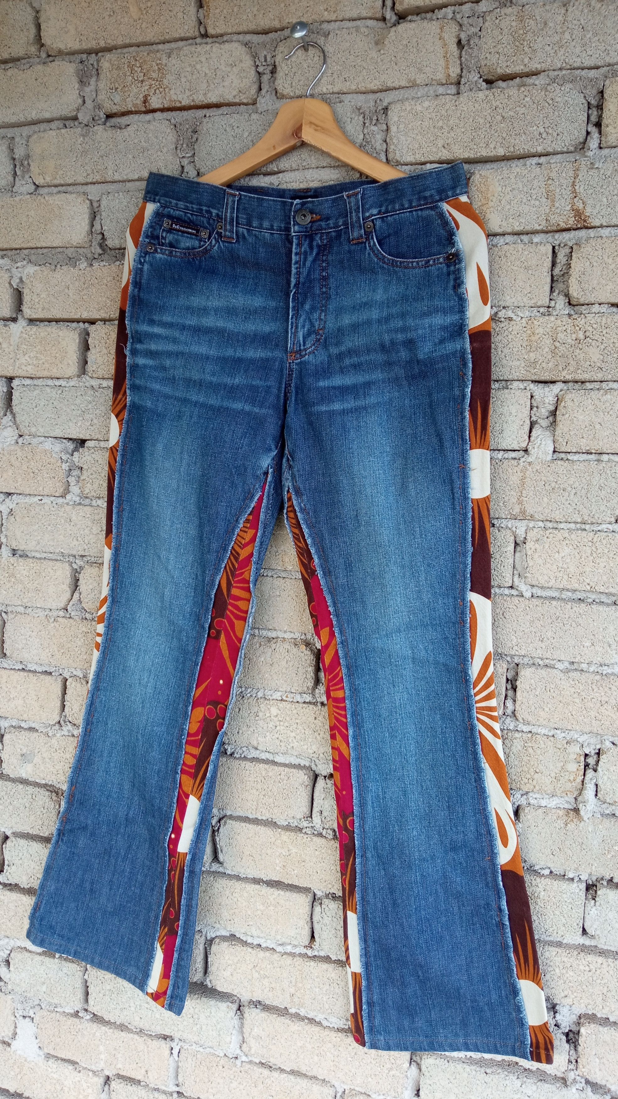 Dolce & Gabbana 🔥🔥D&G Dolce & Gabbana Hybrid Distressed Jeans Denim Size US 29 - 3 Thumbnail