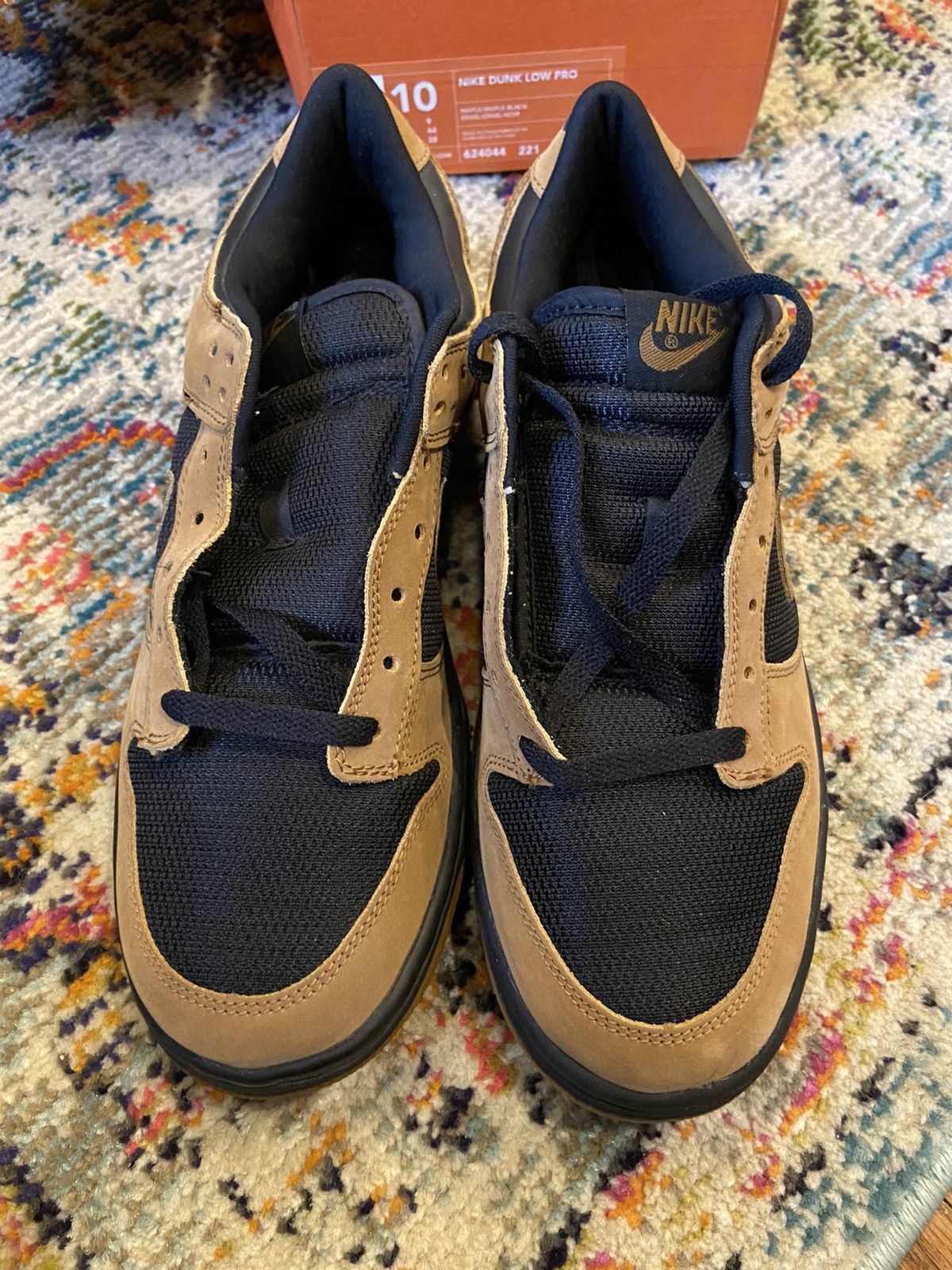 Nike × Vintage RARE***Nike Dunk Low Pro Maple 2003 DS Size US 10 / EU 43 - 4 Thumbnail