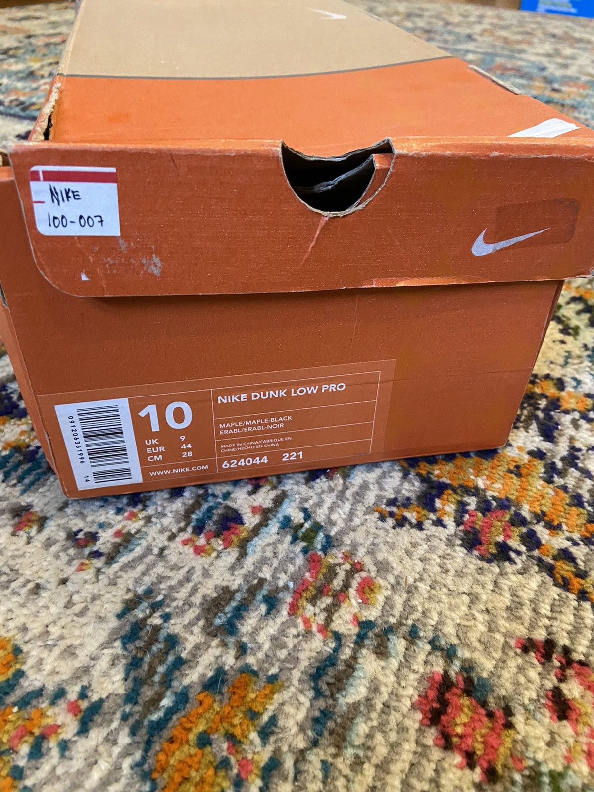 Nike × Vintage RARE***Nike Dunk Low Pro Maple 2003 DS Size US 10 / EU 43 - 11 Thumbnail
