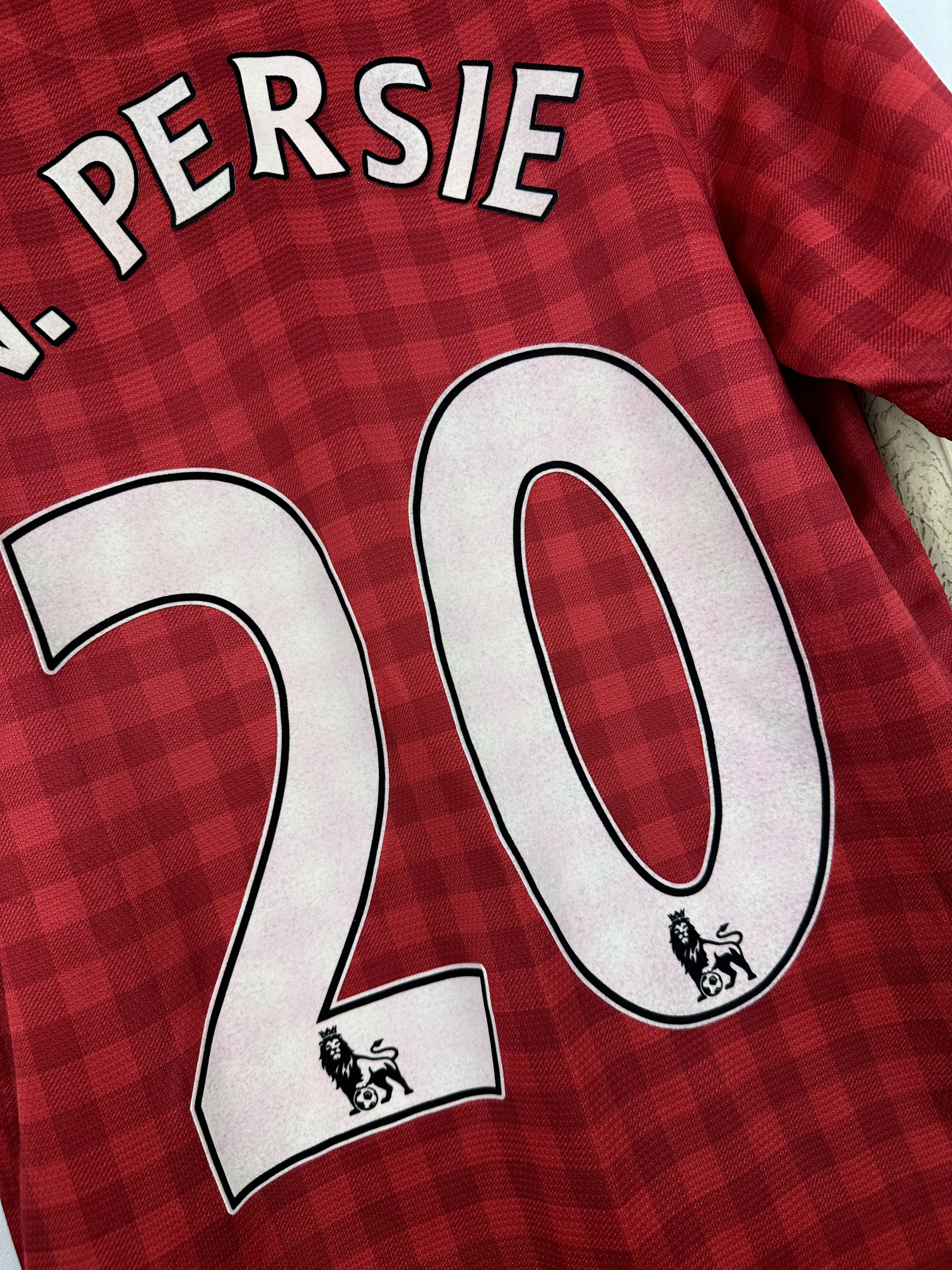 Nike Manchester United football shirt 2012 #20 V. Persie Jersey Size US S / EU 44-46 / 1 - 17 Thumbnail