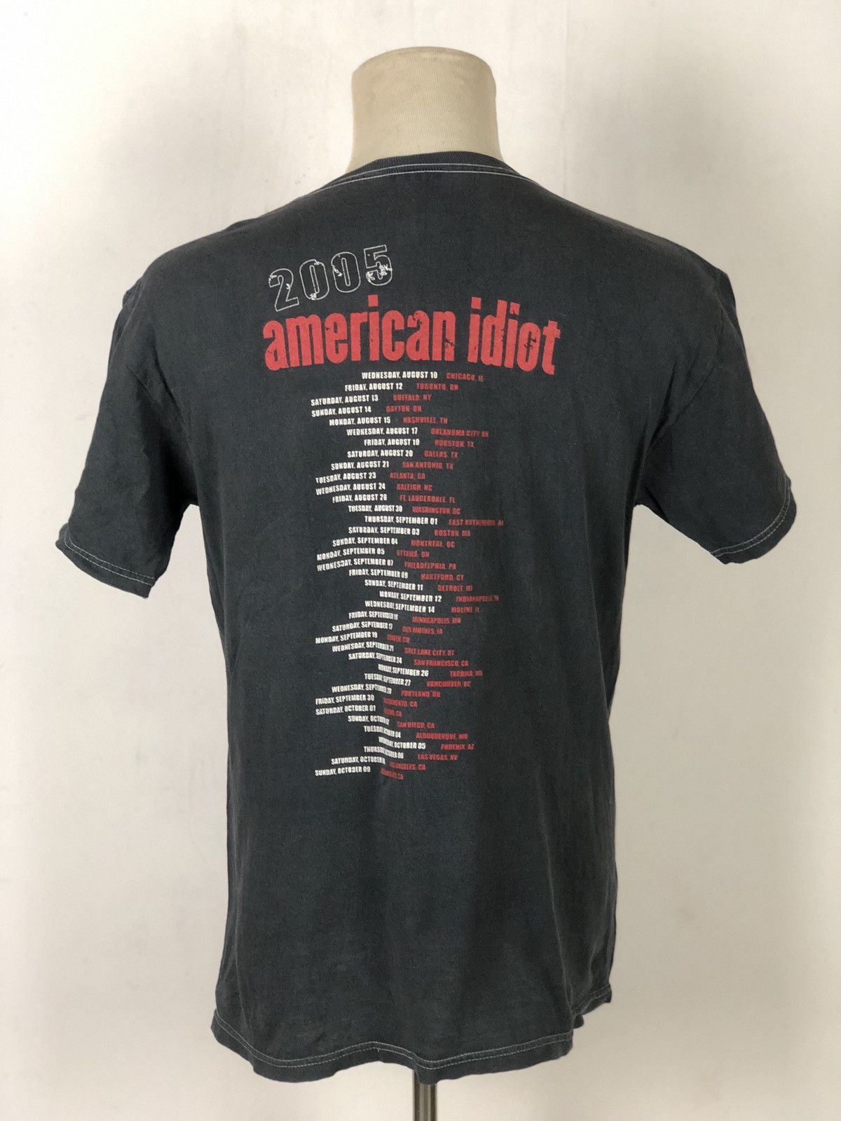 Band Tees Vintage Greenday American Idiot Band Tees Size US M / EU 48-50 / 2 - 2 Thumbnail