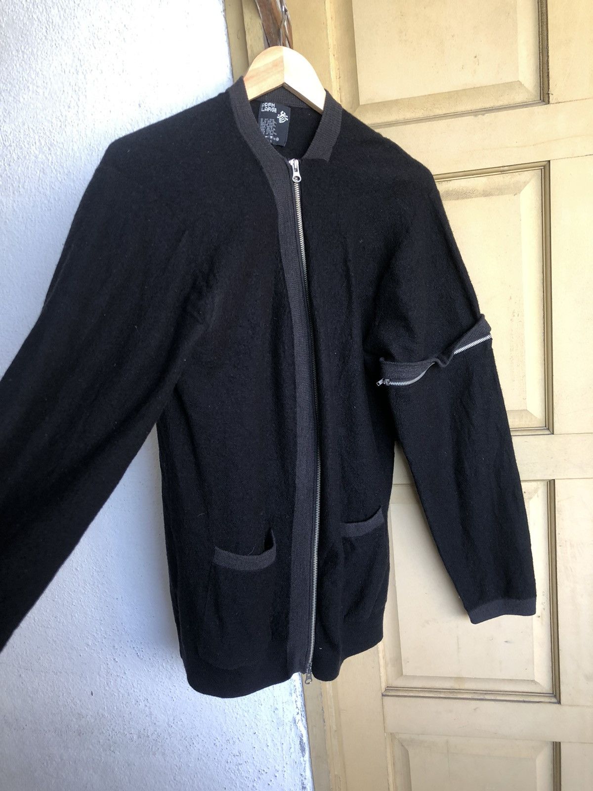 Japanese Brand Rare❗️PPFM Bondage Wool Knit Cardigan Size US L / EU 52-54 / 3 - 8 Thumbnail