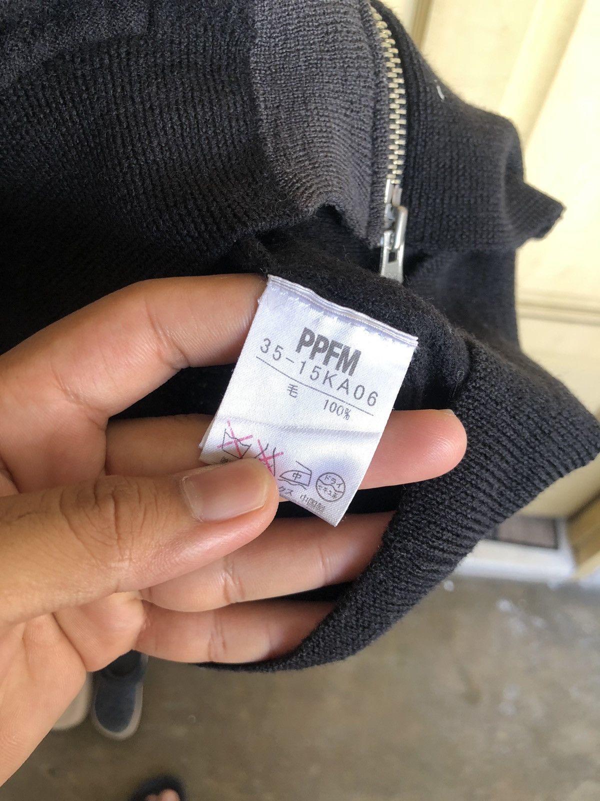 Japanese Brand Rare❗️PPFM Bondage Wool Knit Cardigan Size US L / EU 52-54 / 3 - 14 Thumbnail