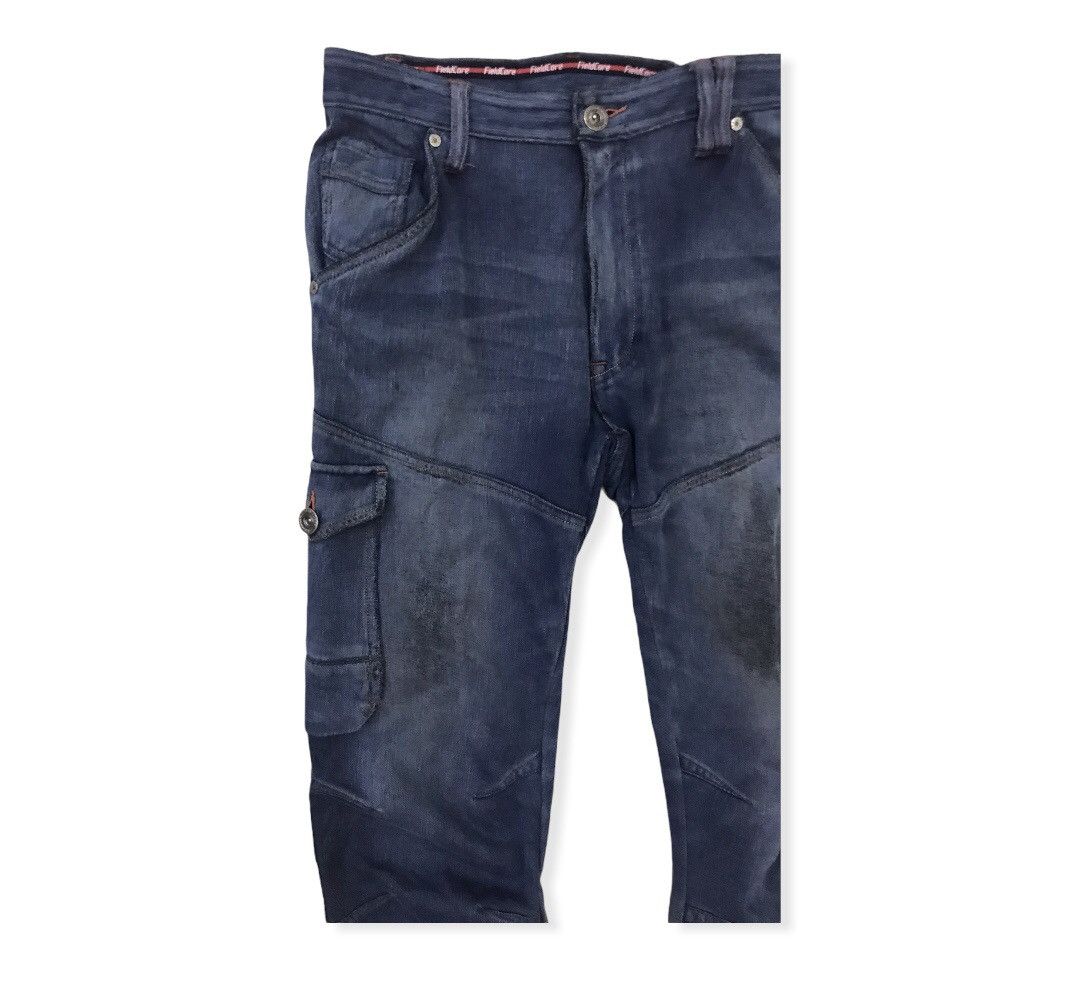 Japanese Brand Japanese Brand Fieldcore Twisted Leg Trousers Cargo Pants Size US 33 - 4 Thumbnail