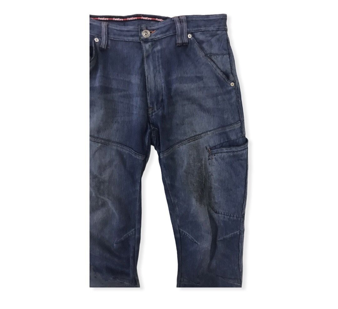 Japanese Brand Japanese Brand Fieldcore Twisted Leg Trousers Cargo Pants Size US 33 - 5 Thumbnail