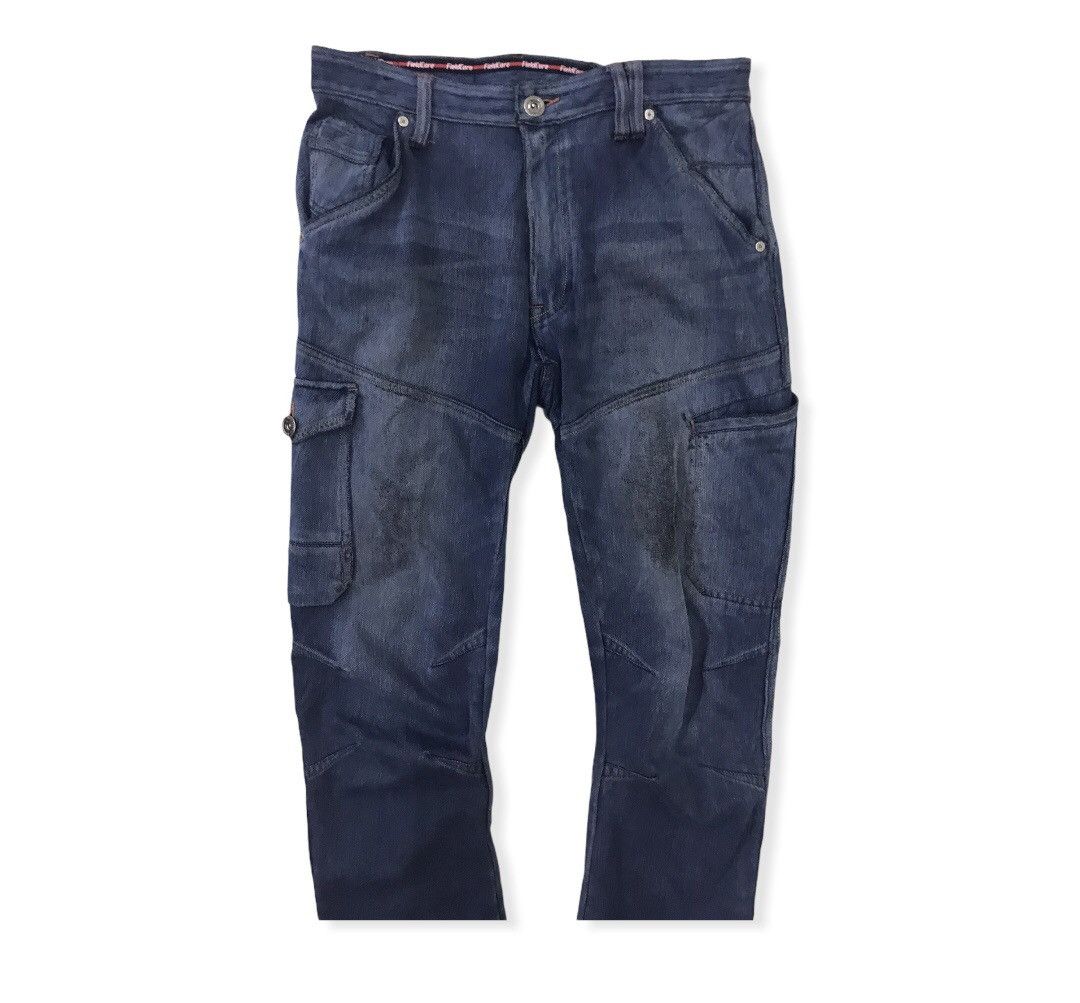 Japanese Brand Japanese Brand Fieldcore Twisted Leg Trousers Cargo Pants Size US 33 - 2 Thumbnail