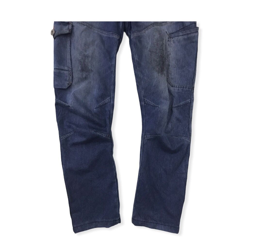 Japanese Brand Japanese Brand Fieldcore Twisted Leg Trousers Cargo Pants Size US 33 - 3 Thumbnail