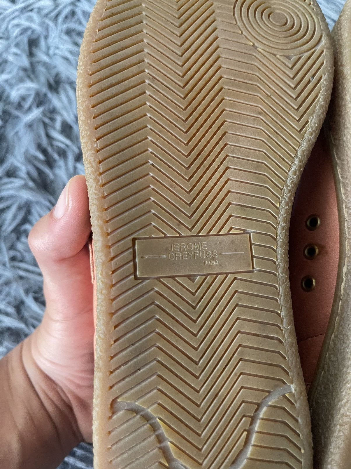Jerome Dreyfuss 🍑 Jerome Dreyfuss luxury full leather peach sneakers Size US 5 / IT 35 - 11 Thumbnail