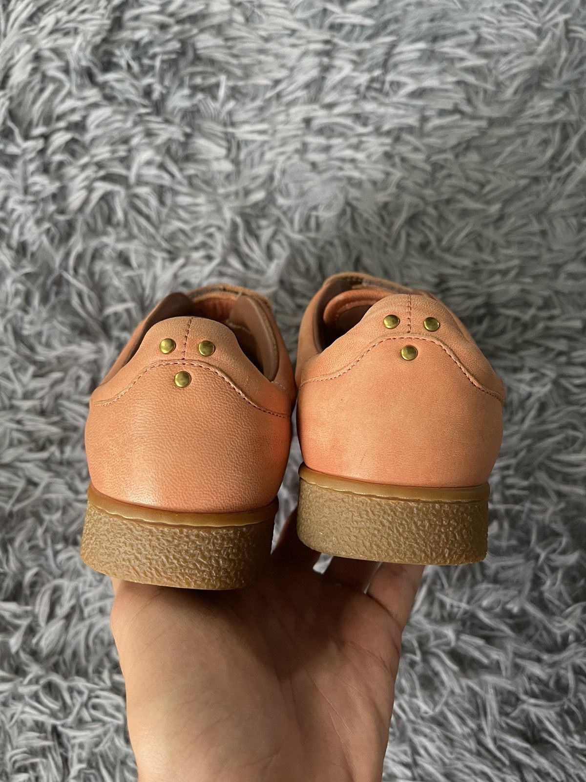 Jerome Dreyfuss 🍑 Jerome Dreyfuss luxury full leather peach sneakers Size US 5 / IT 35 - 4 Thumbnail