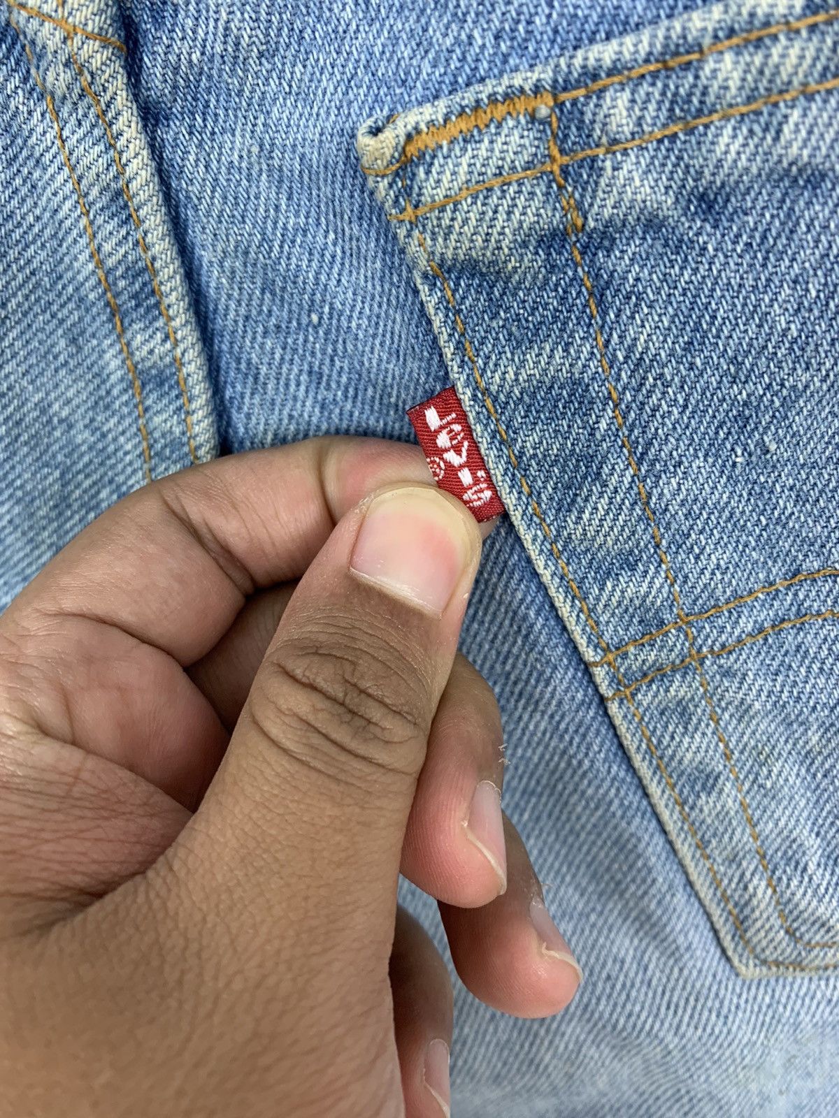 Levi's × Vintage Vintage 90s Levis Denim Jeans Trousers Pant Size US 32 / EU 48 - 13 Thumbnail