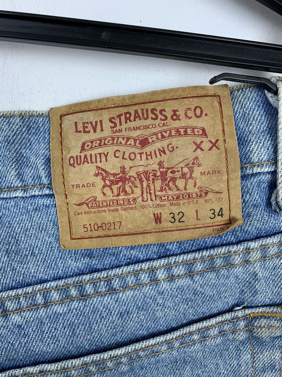 Levi's × Vintage Vintage 90s Levis Denim Jeans Trousers Pant Size US 32 / EU 48 - 12 Thumbnail