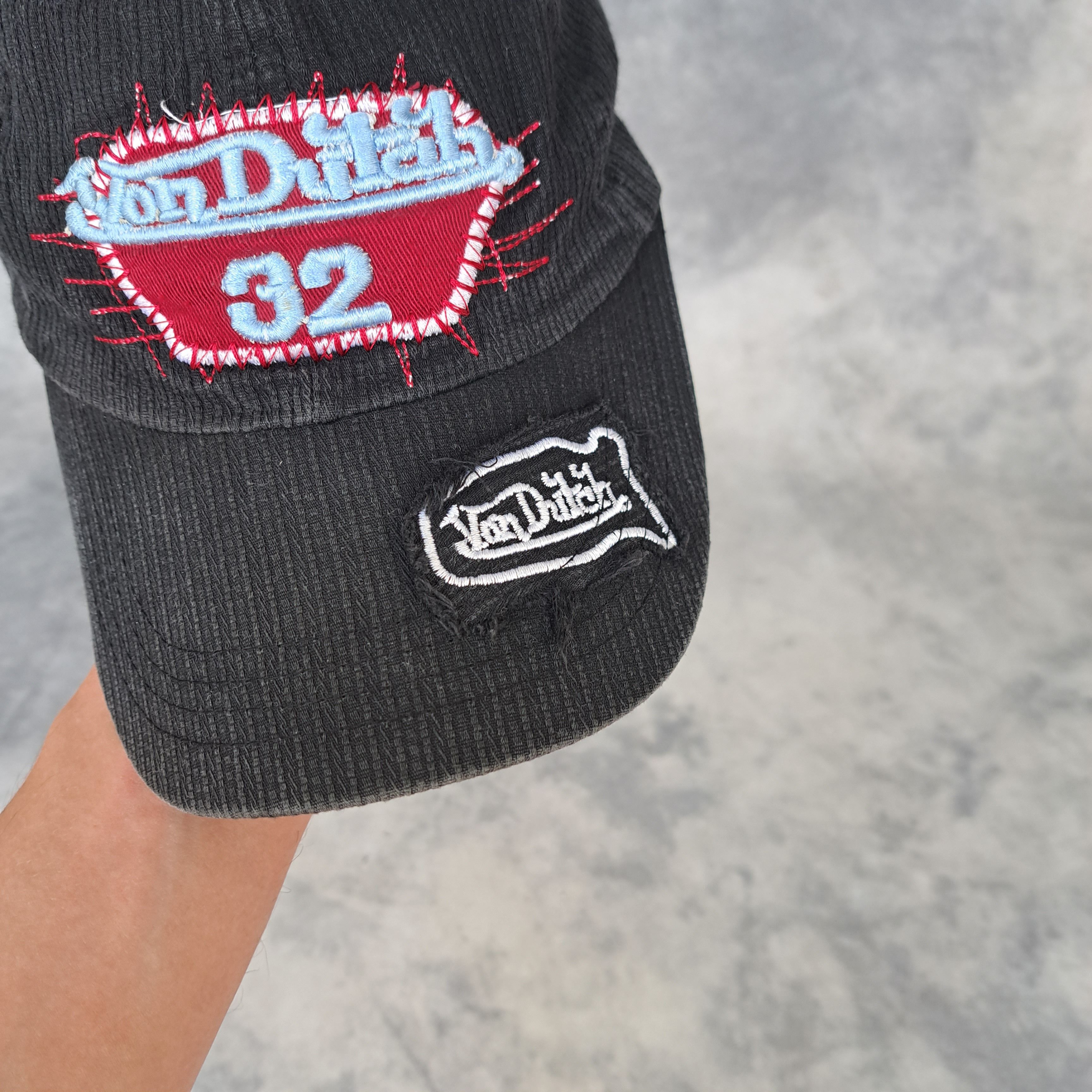 Von Dutch Von Dutch y2k Corduroy Hat Drip Drain True Religion Vibe Size ONE SIZE - 2 Thumbnail