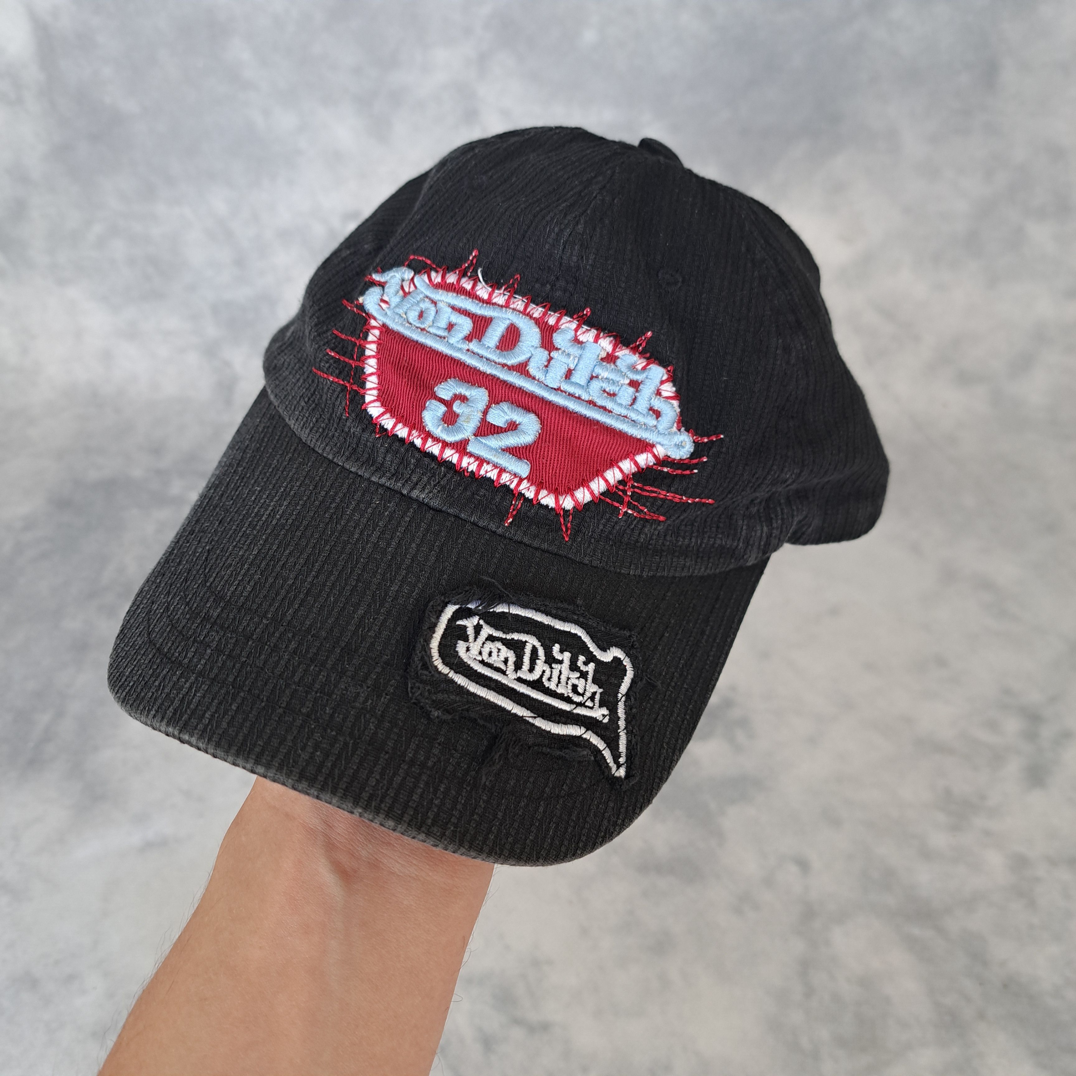 Von Dutch Von Dutch y2k Corduroy Hat Drip Drain True Religion Vibe Size ONE SIZE - 5 Thumbnail