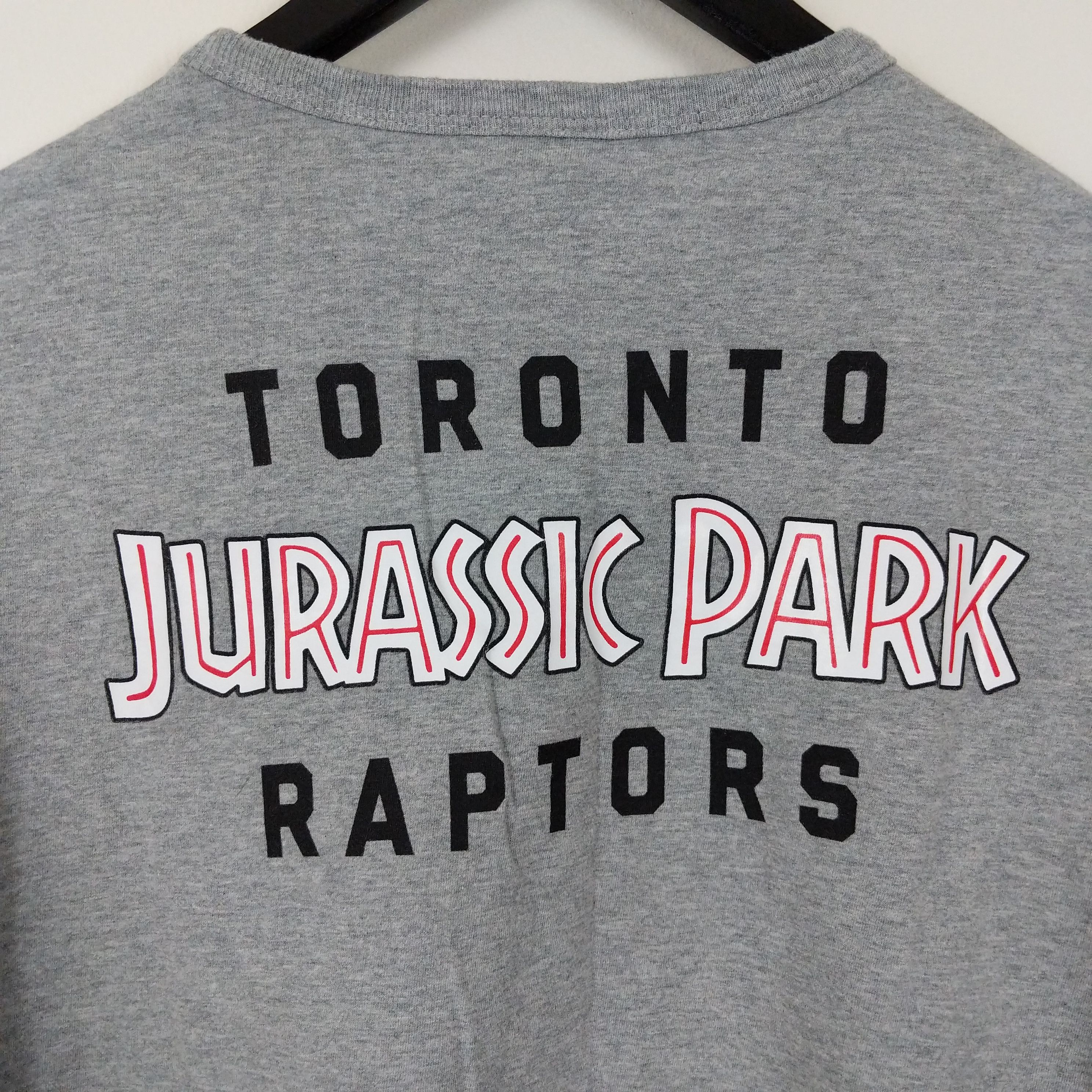 NBA × October's Very Own OVO Jurassic Park Toronto Raptors Shattered Backboard Tee Size US M / EU 48-50 / 2 - 5 Thumbnail