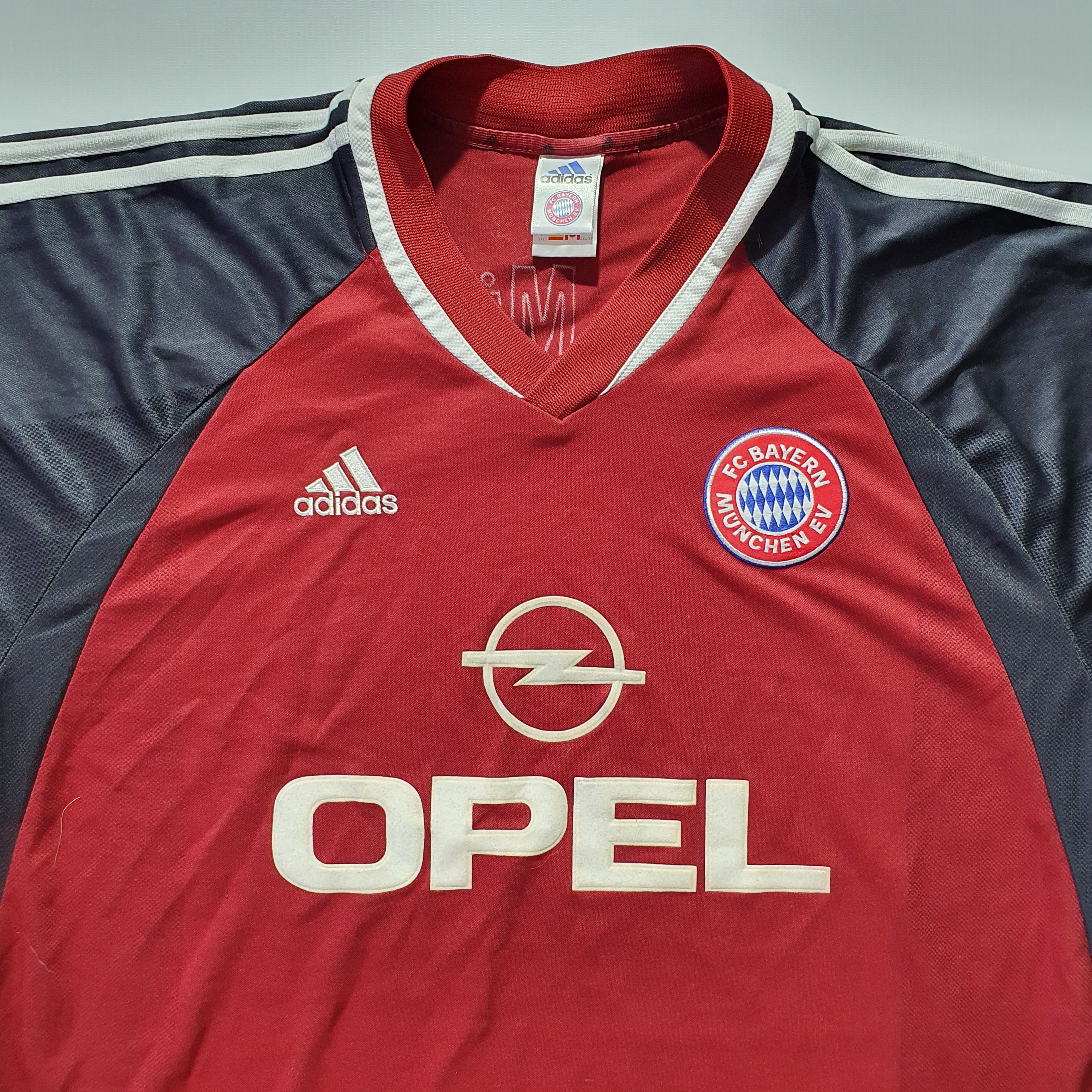 Adidas × Vintage 90s Bayern Munich Jersey Tee shirt Size US XL / EU 56 / 4 - 3 Thumbnail