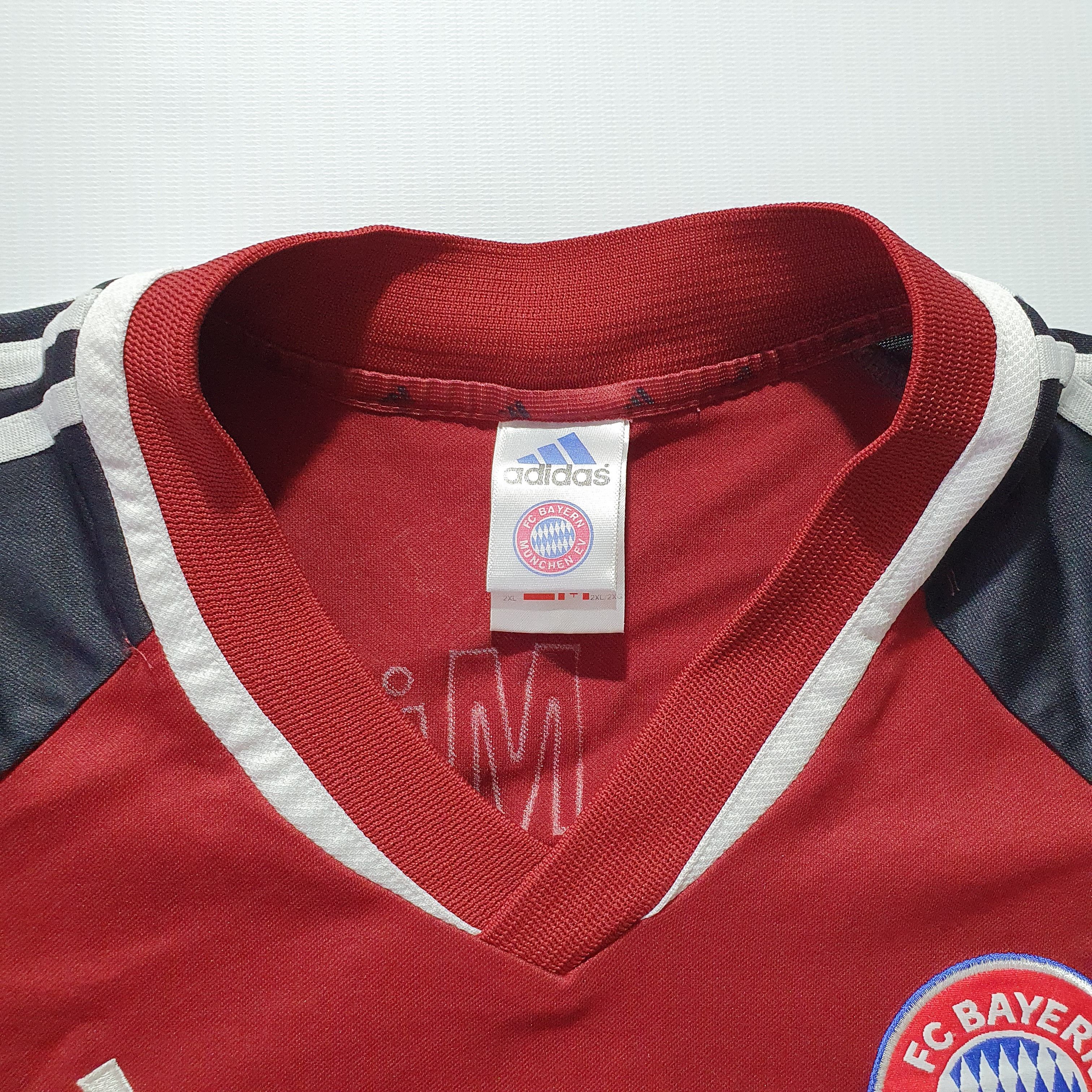 Adidas × Vintage 90s Bayern Munich Jersey Tee shirt Size US XL / EU 56 / 4 - 5 Thumbnail