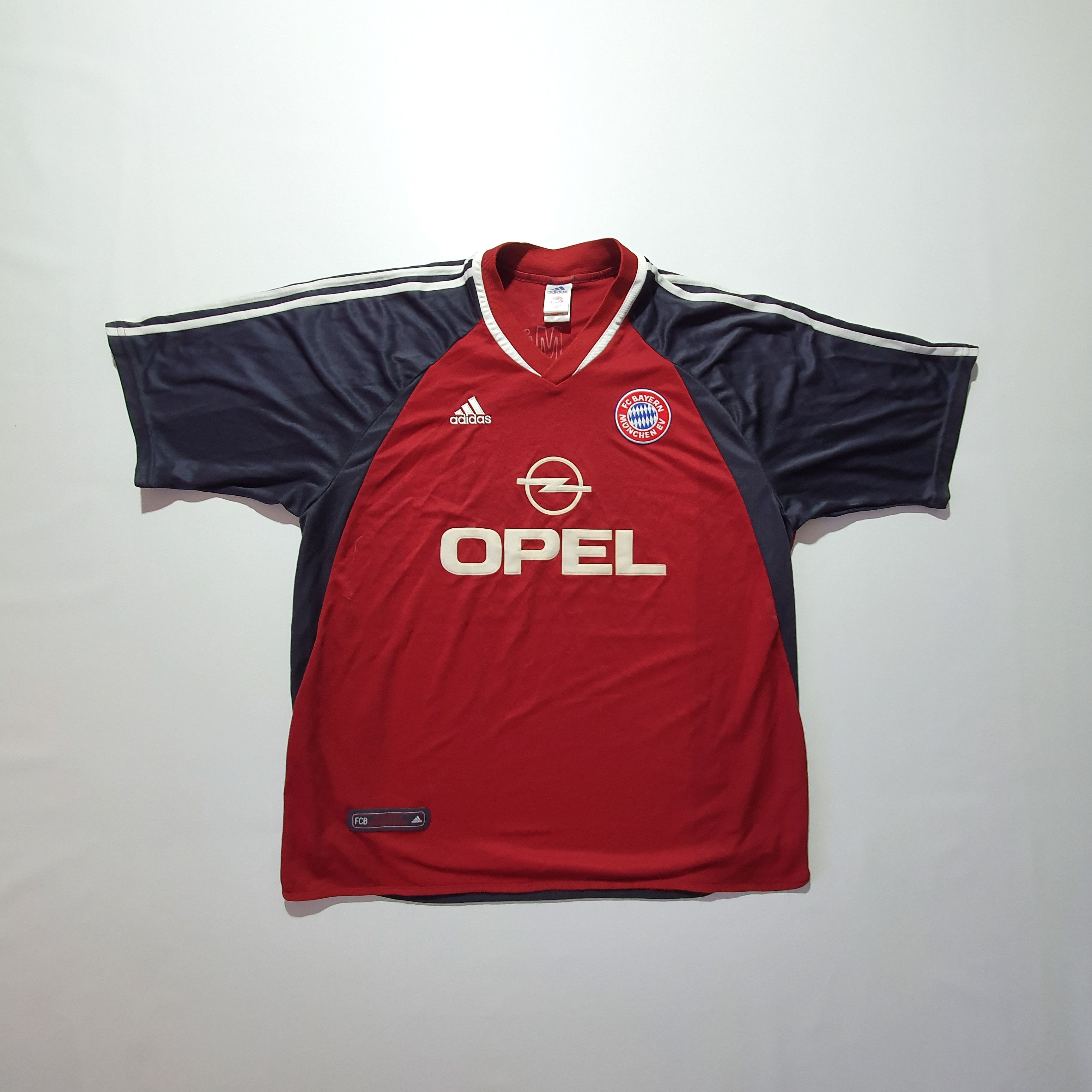 Adidas × Vintage 90s Bayern Munich Jersey Tee shirt Size US XL / EU 56 / 4 - 10 Thumbnail