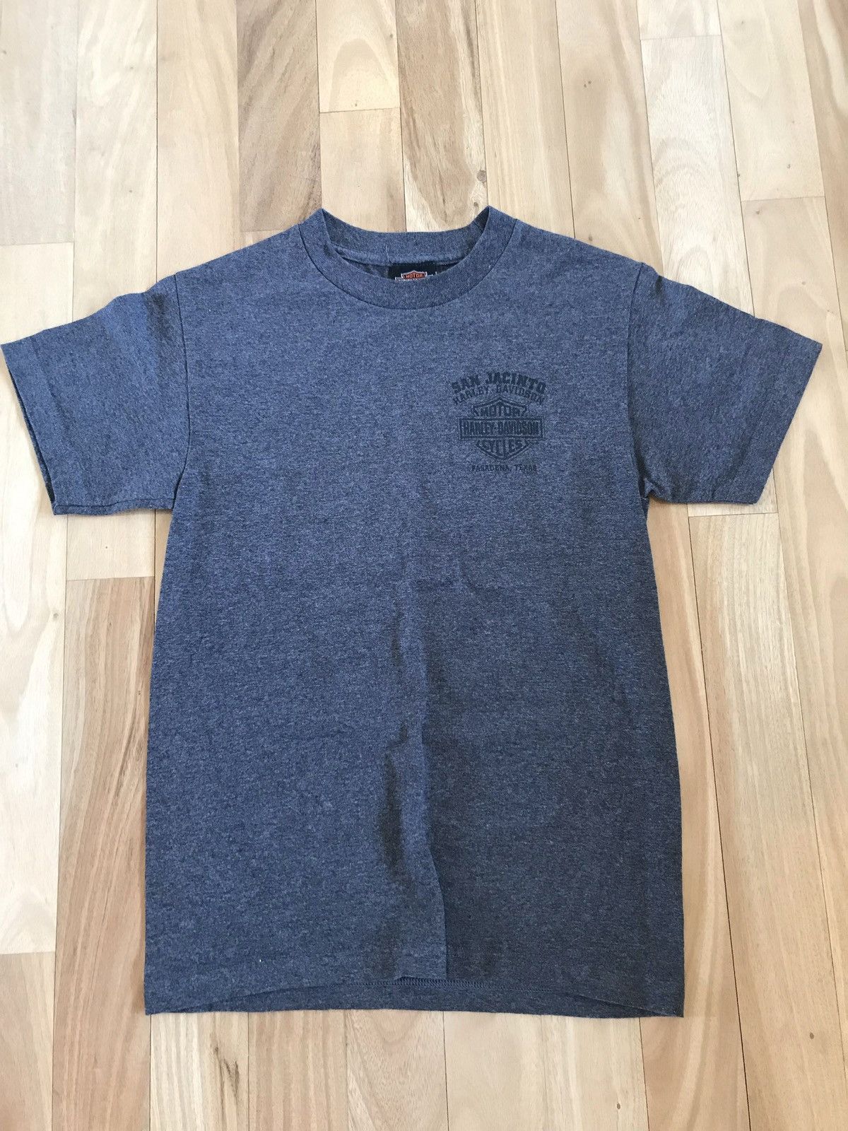 Harley Davidson × Vintage Vintage Harley Davidson San Jacinto Grey Men's Small T-Shirt Size US S / EU 44-46 / 1 - 1 Thumbnail