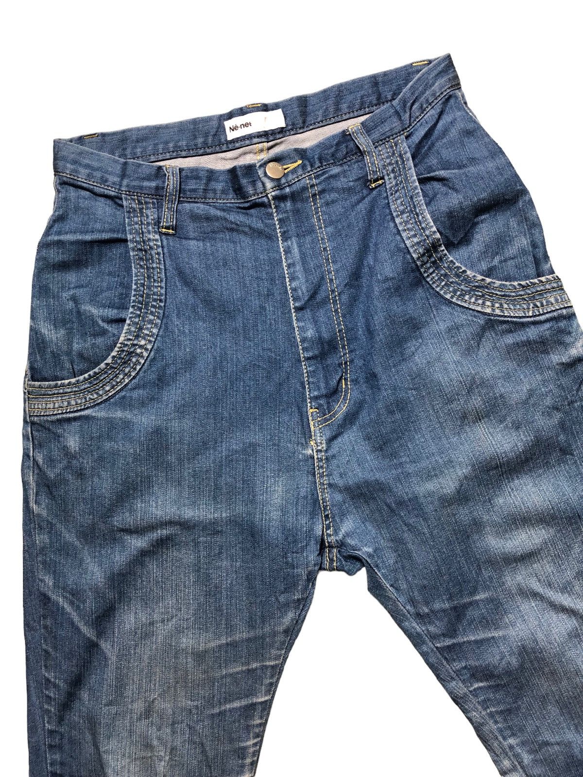 Issey Miyake × Ne-Net Ne-net By Issey Miyake Balloon Jeans Size US 30 / EU 46 - 6 Thumbnail