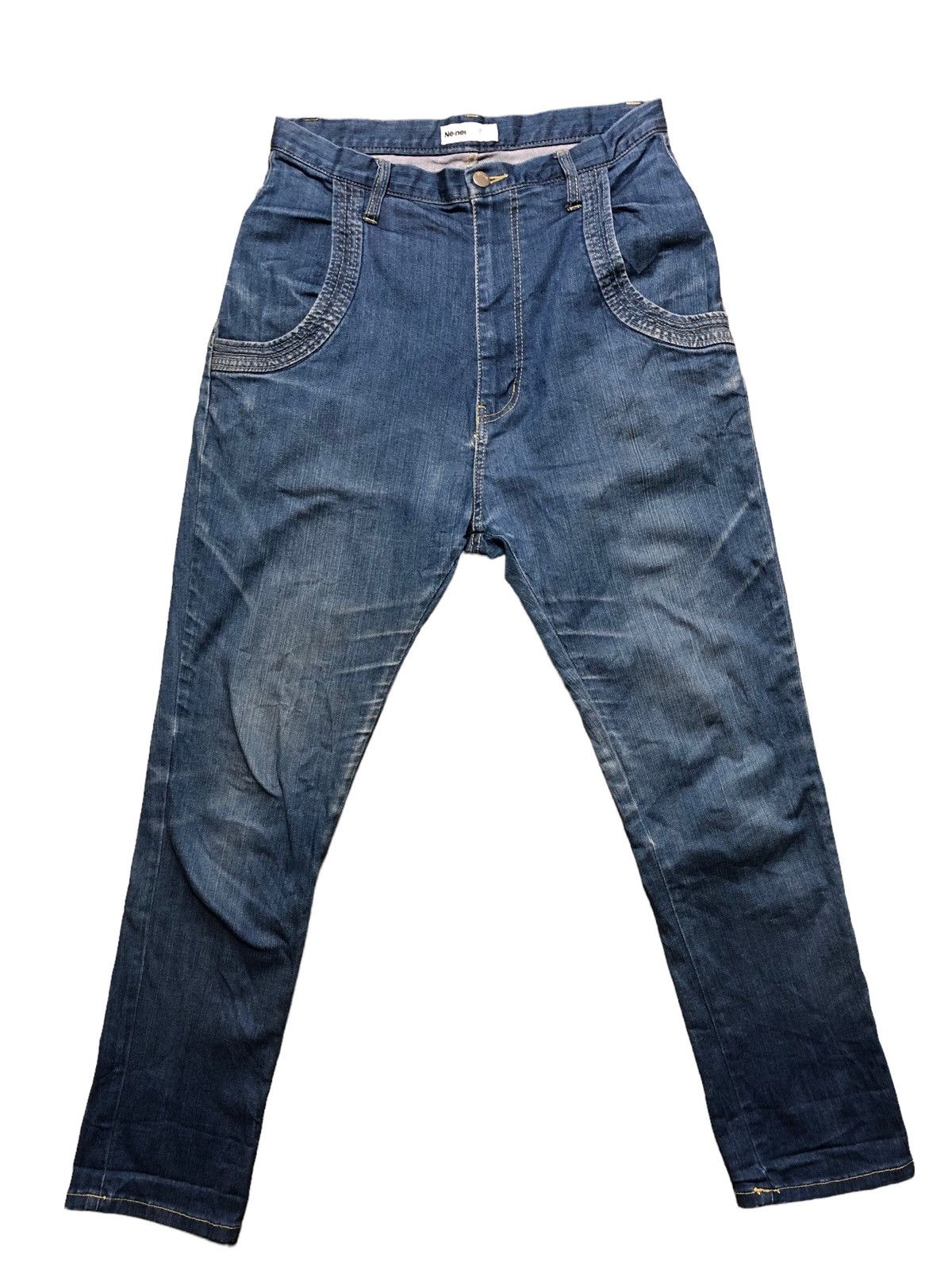 Issey Miyake × Ne-Net Ne-net By Issey Miyake Balloon Jeans Size US 30 / EU 46 - 3 Thumbnail