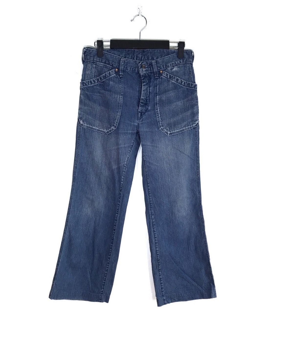 Made In Japan 45Rpm Cropped Baker Jeans