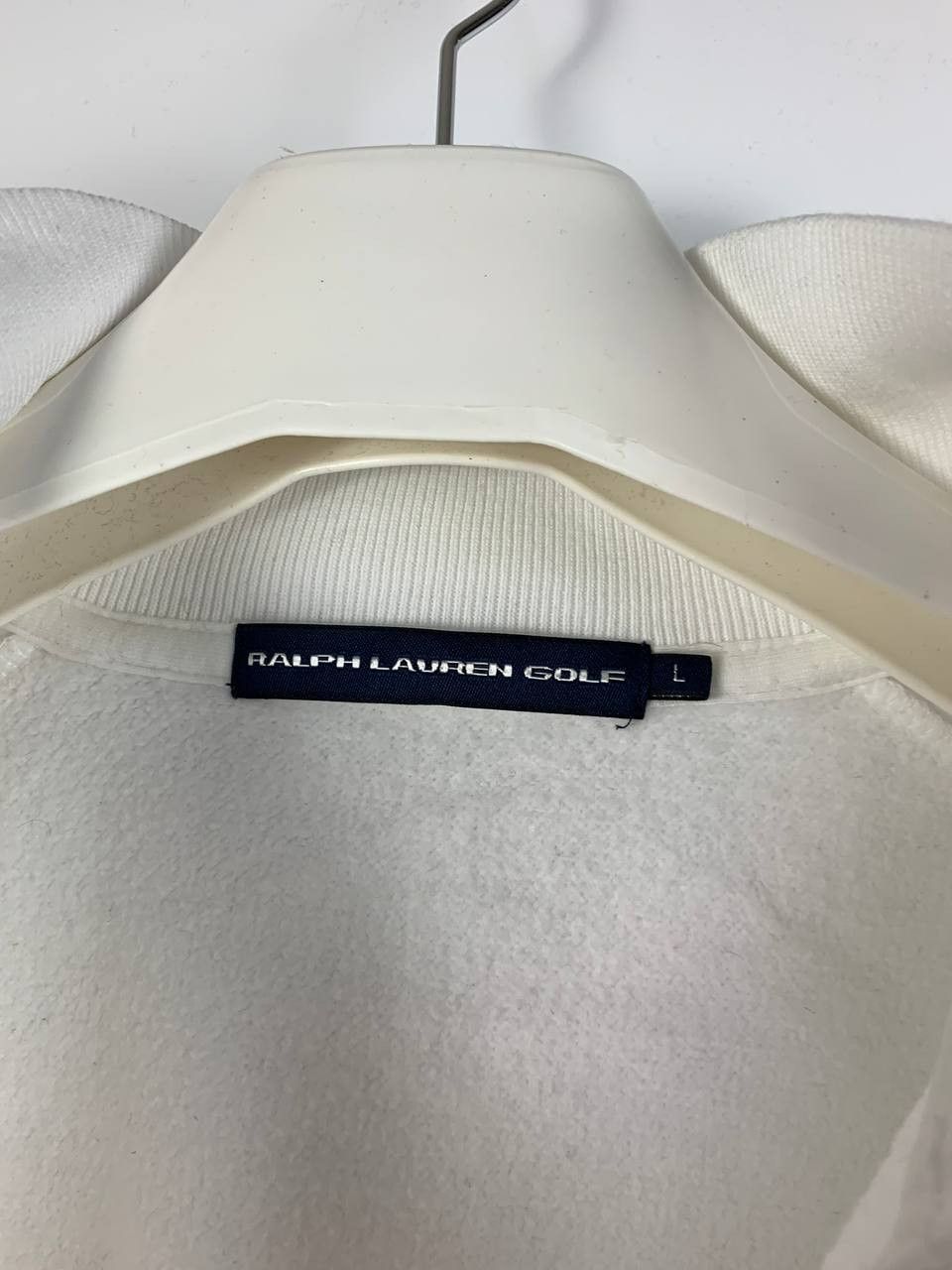Ralph Lauren Sport Ralph Lauren Sport sweatshirt white cotton L Size L / US 10 / IT 46 - 7 Thumbnail