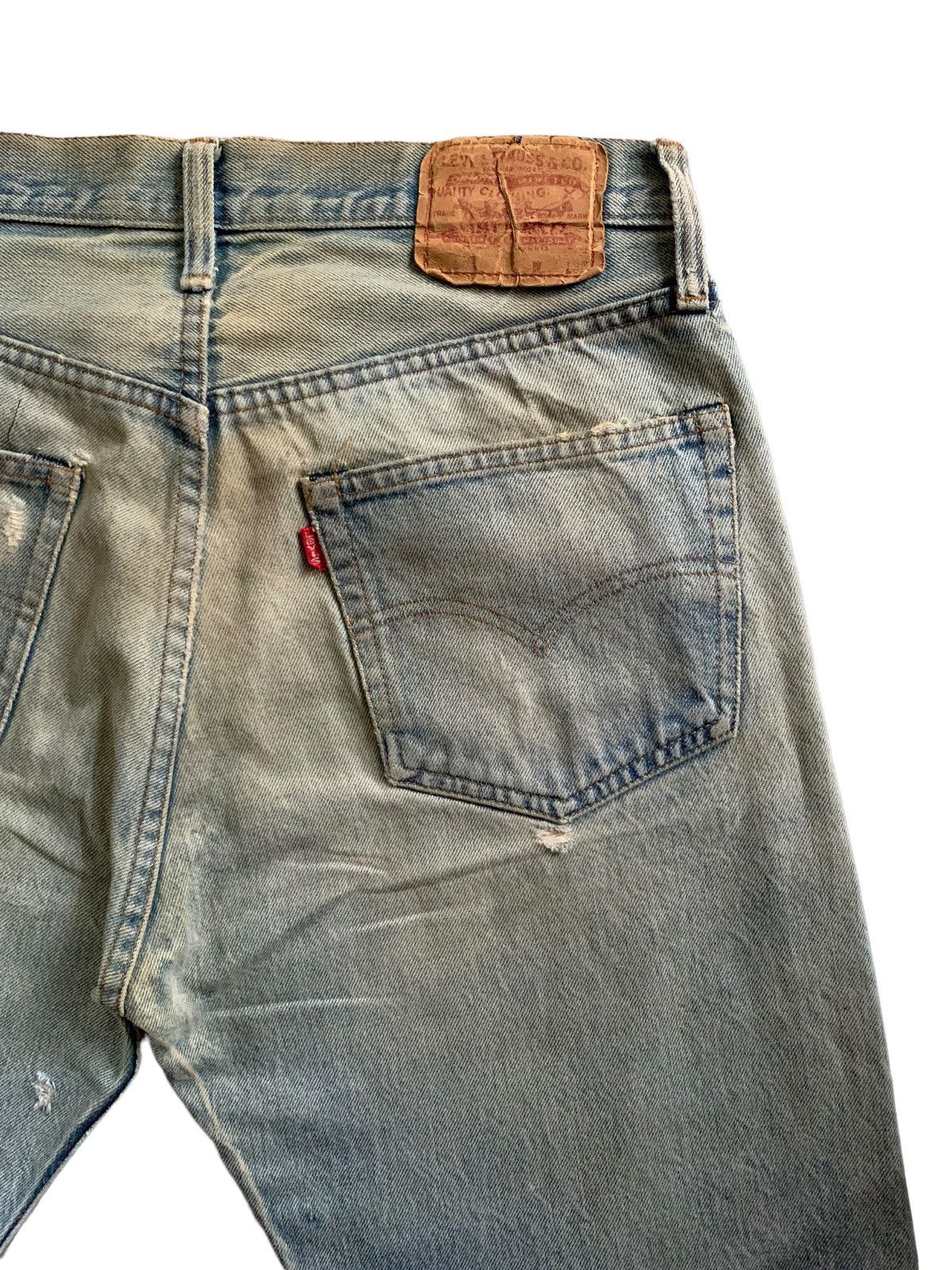 Levi's × Levi's Vintage Clothing Crazy Vintage Levis 60s 501 Rindem No6 ButtonFly Jeans Size US 32 / EU 48 - 18 Thumbnail