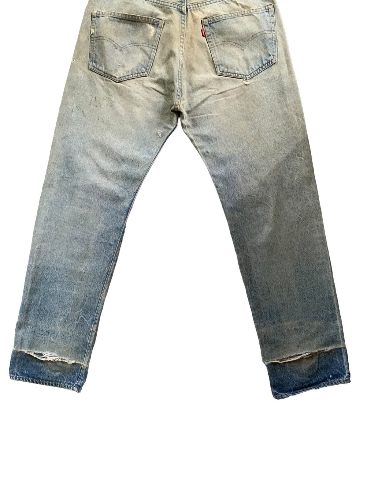 Levi's × Levi's Vintage Clothing Crazy Vintage Levis 60s 501 Rindem No6 ButtonFly Jeans Size US 32 / EU 48 - 15 Thumbnail