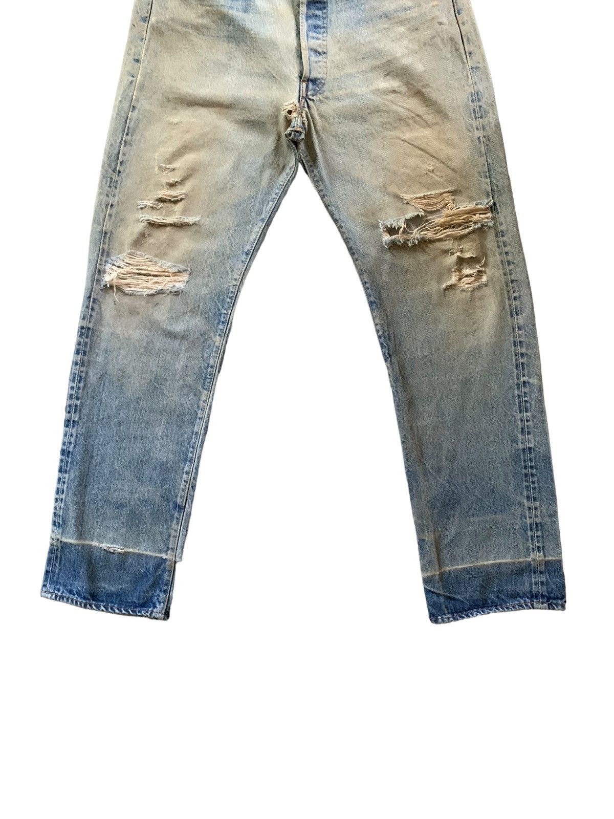 Levi's × Levi's Vintage Clothing Crazy Vintage Levis 60s 501 Rindem No6 ButtonFly Jeans Size US 32 / EU 48 - 10 Thumbnail