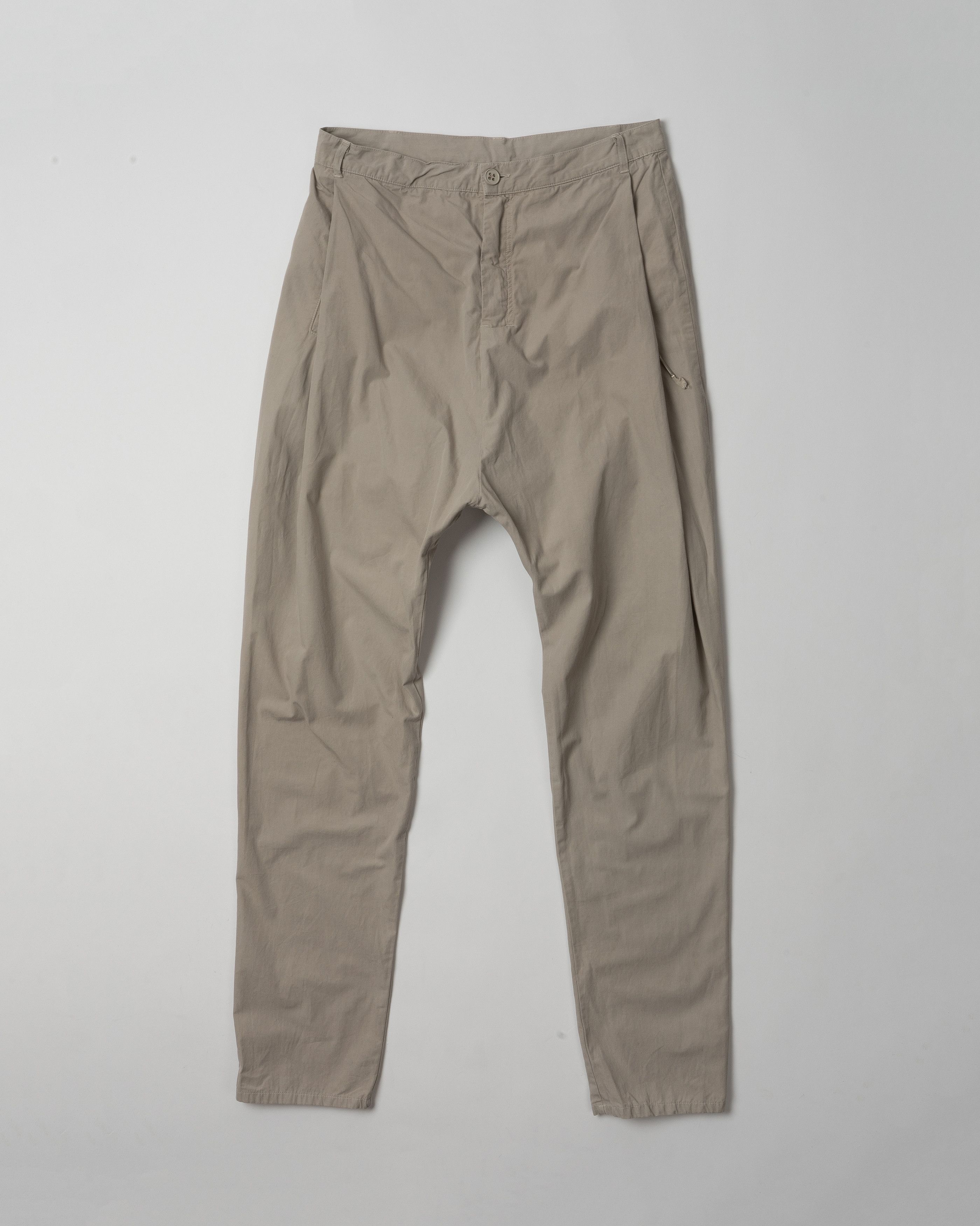 image of Damir Doma Cotton Pants Like Boris Bidjan Saberi in Ivory, Men's (Size 32)