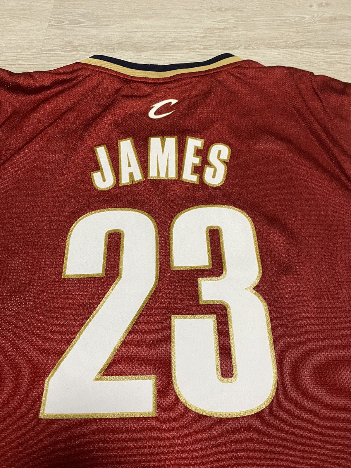 NBA Vintage Adidas Cleveland Cavaliers Lebron James #23 sz XL Size US XL / EU 56 / 4 - 3 Thumbnail