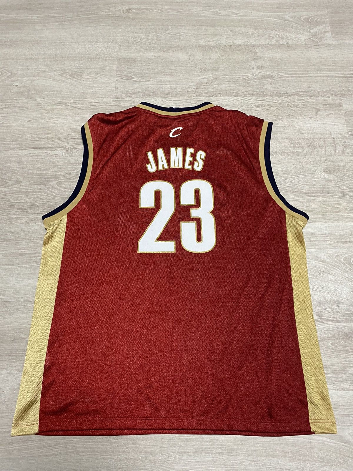 NBA Vintage Adidas Cleveland Cavaliers Lebron James #23 sz XL Size US XL / EU 56 / 4 - 1 Thumbnail
