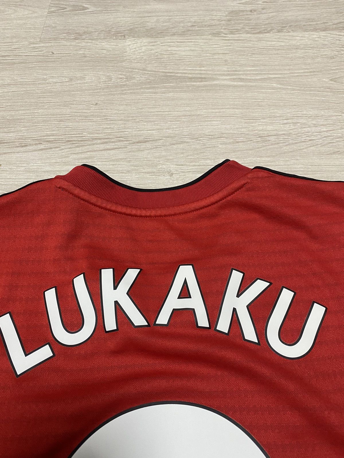 Adidas Adidas Manchester United Jersey LUKAKU #9 sz L Size US L / EU 52-54 / 3 - 4 Thumbnail