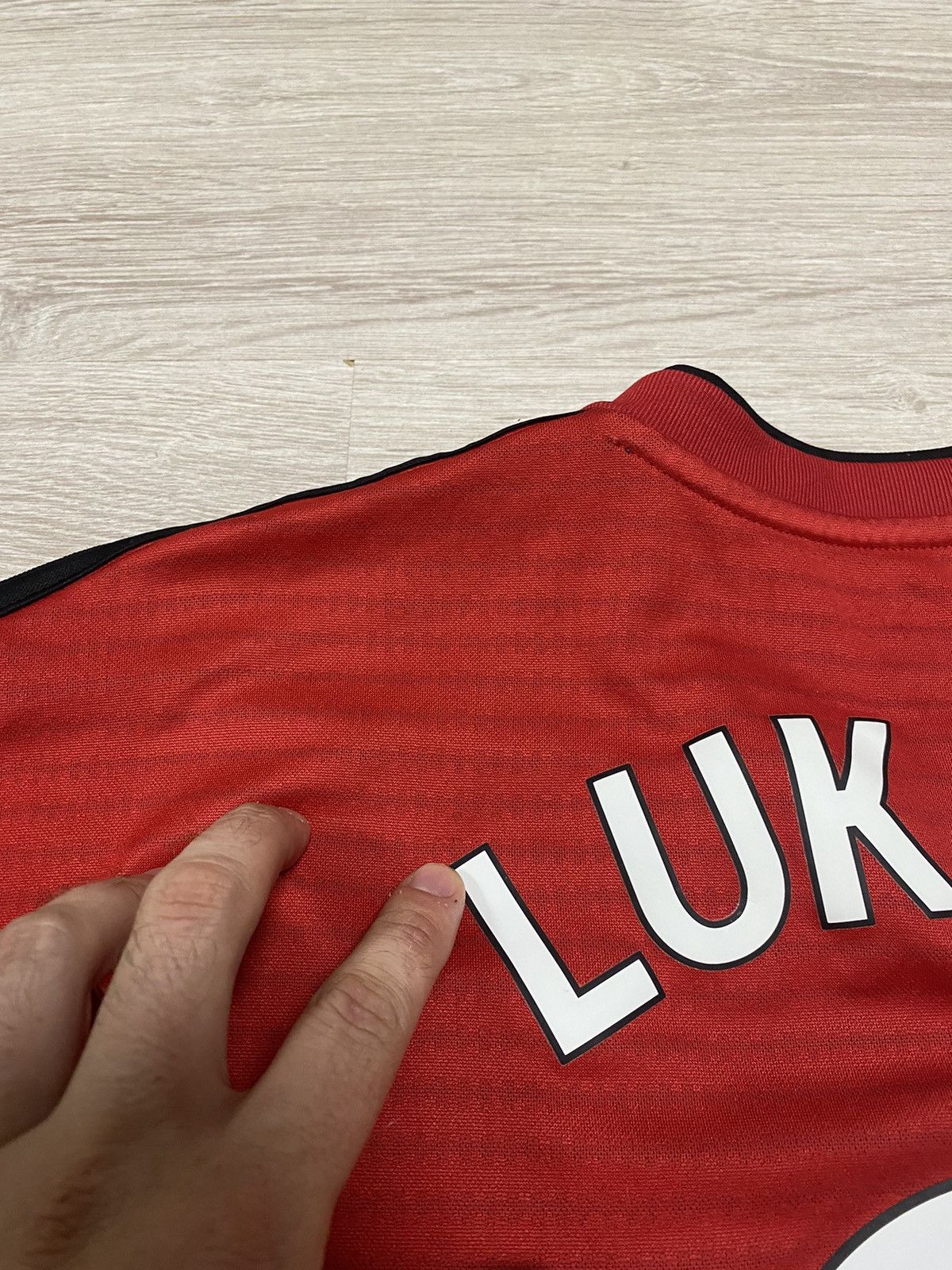 Adidas Adidas Manchester United Jersey LUKAKU #9 sz L Size US L / EU 52-54 / 3 - 5 Thumbnail