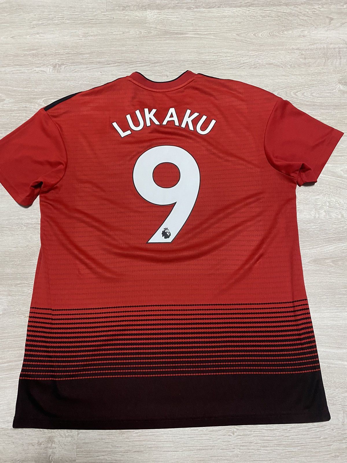 Adidas Adidas Manchester United Jersey LUKAKU #9 sz L Size US L / EU 52-54 / 3 - 1 Thumbnail