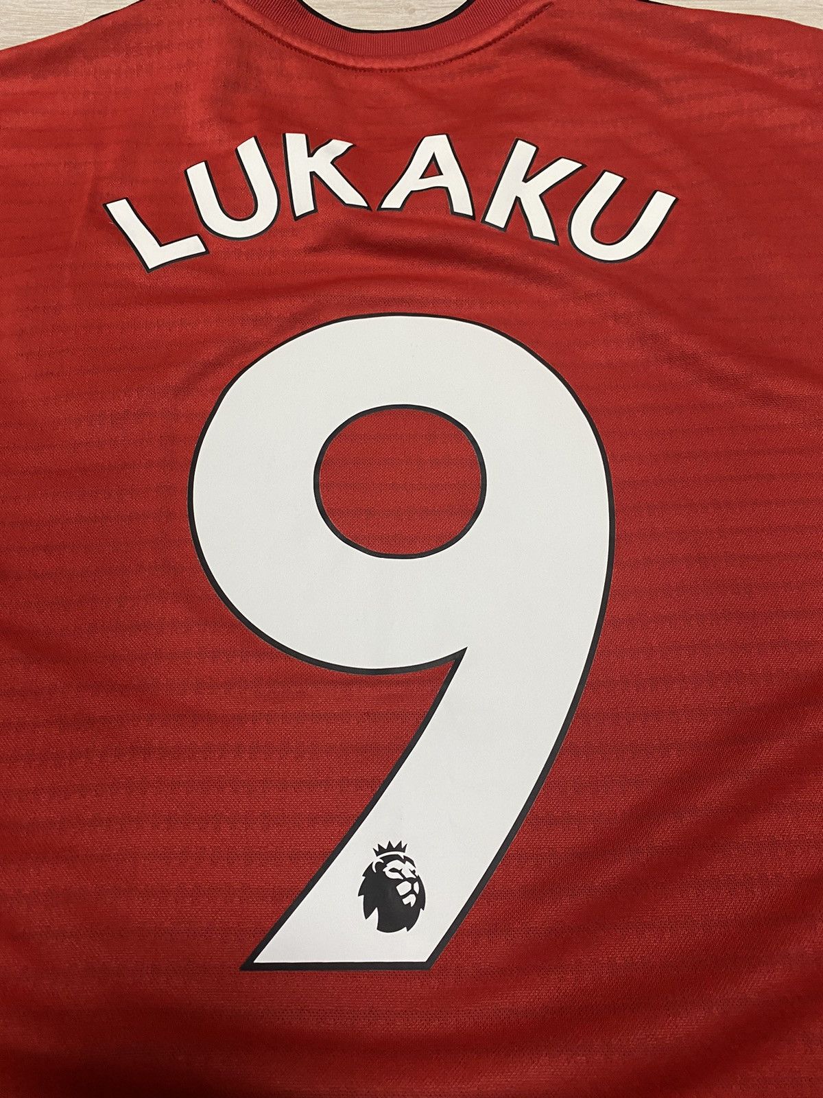 Adidas Adidas Manchester United Jersey LUKAKU #9 sz L Size US L / EU 52-54 / 3 - 3 Thumbnail