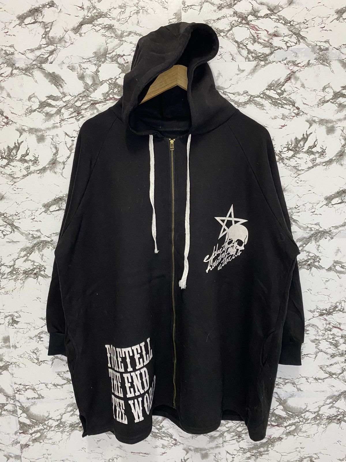 Japanese Brand × Seditionaries × Vintage Skull Chrome Heart Hoodie Sweater Size US L / EU 52-54 / 3 - 4 Thumbnail