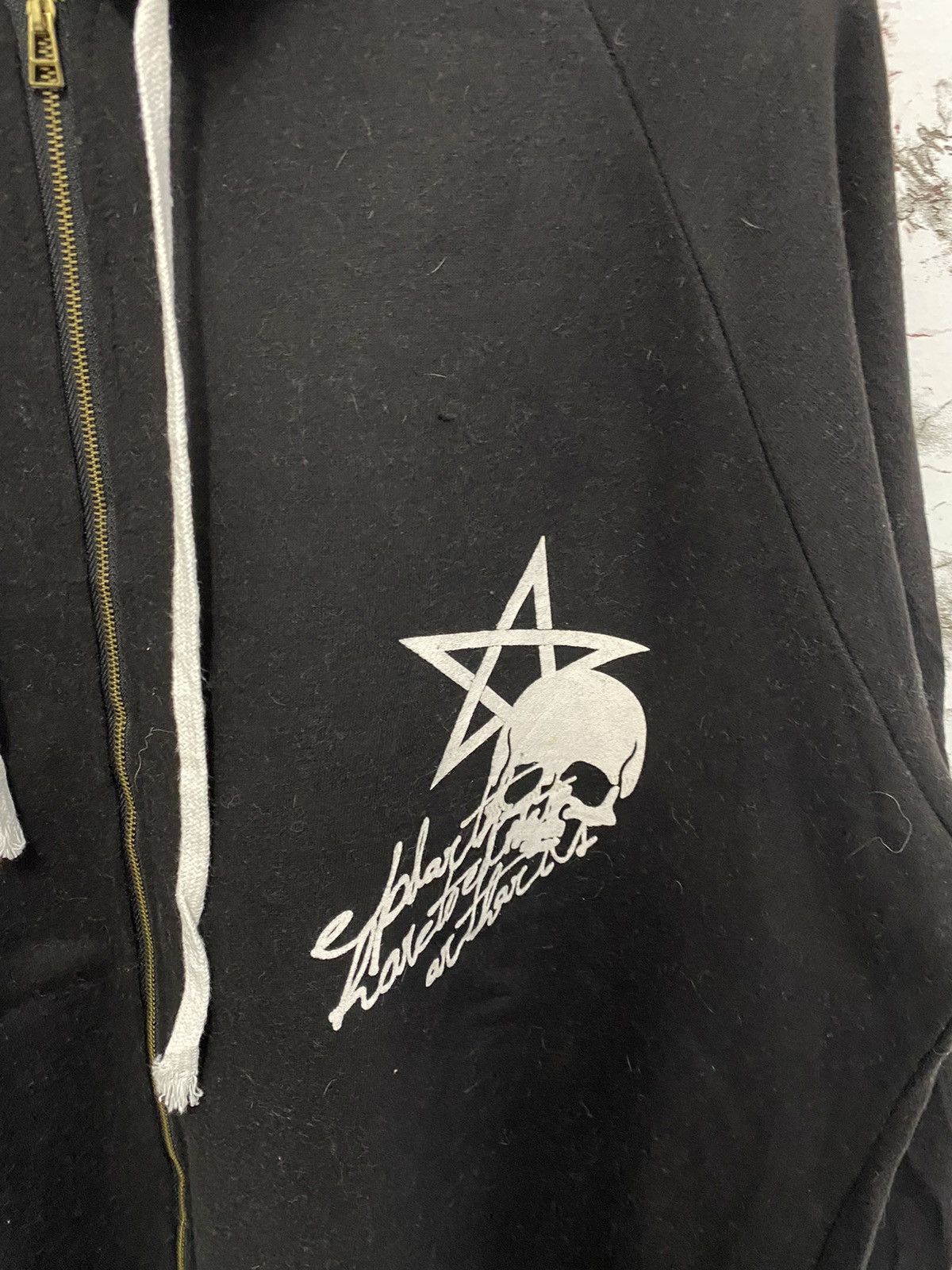 Japanese Brand × Seditionaries × Vintage Skull Chrome Heart Hoodie Sweater Size US L / EU 52-54 / 3 - 7 Thumbnail