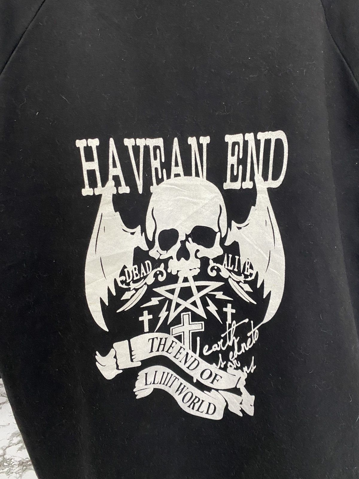 Japanese Brand × Seditionaries × Vintage Skull Chrome Heart Hoodie Sweater Size US L / EU 52-54 / 3 - 3 Thumbnail