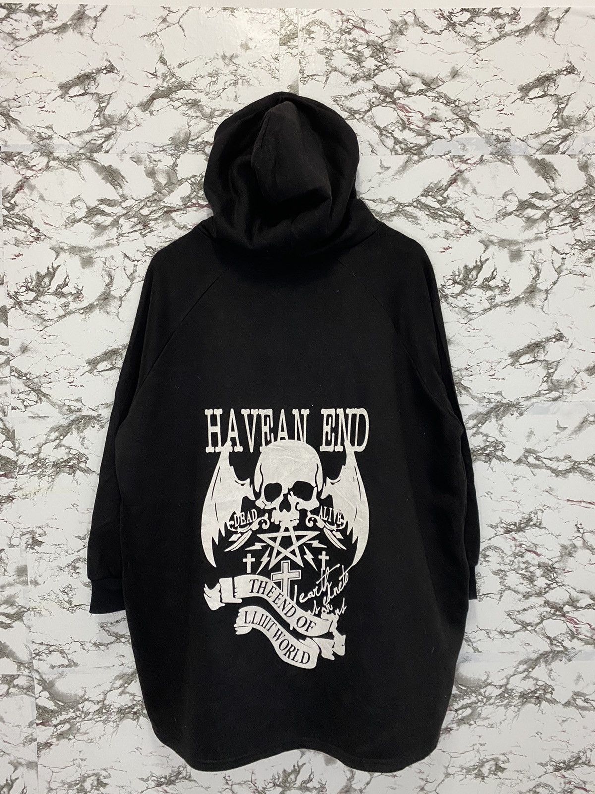 Japanese Brand × Seditionaries × Vintage Skull Chrome Heart Hoodie Sweater Size US L / EU 52-54 / 3 - 2 Thumbnail